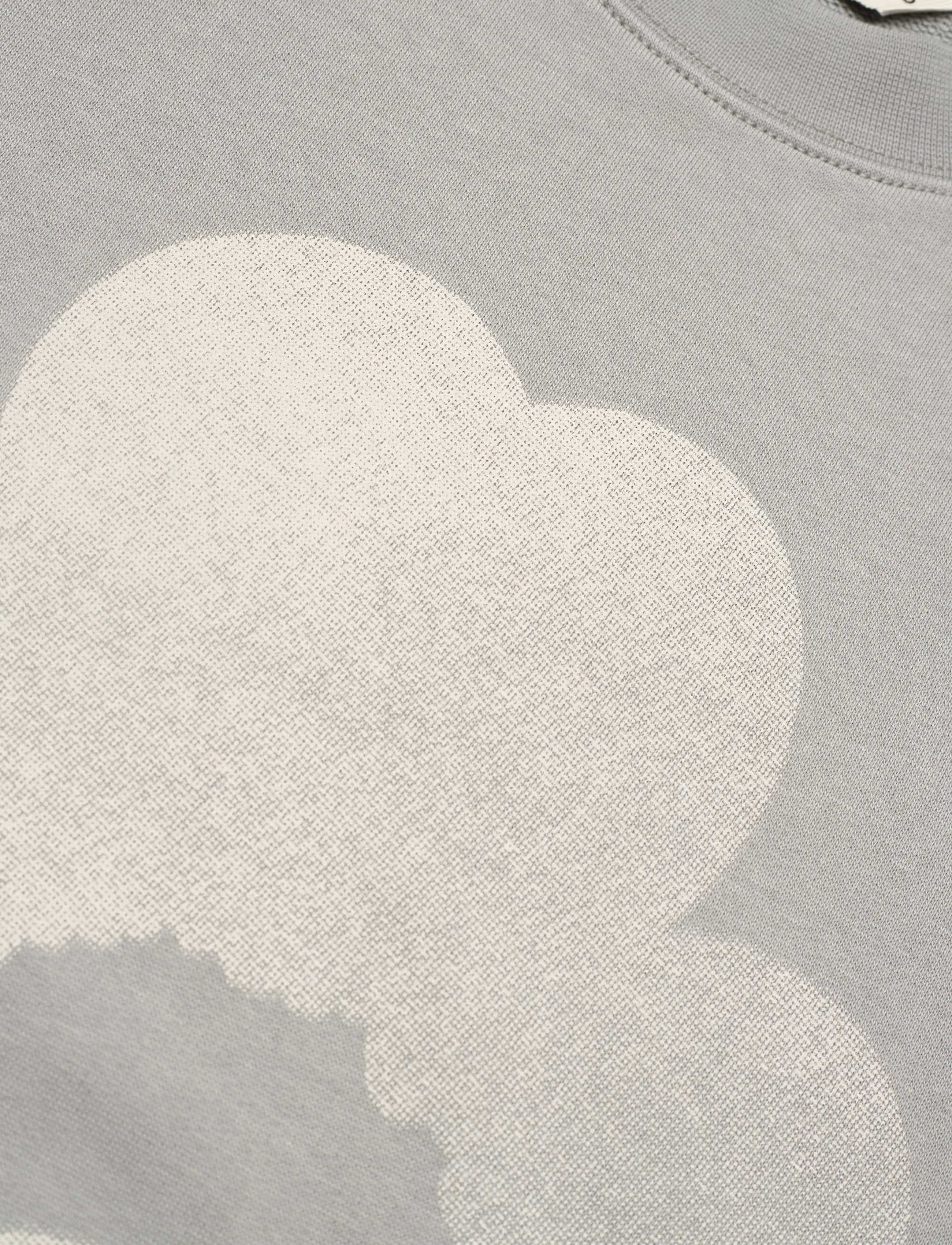 Marimekko - LOISTO UNIKKO PLACEMENT - dressipluusid - grey, off white - 5