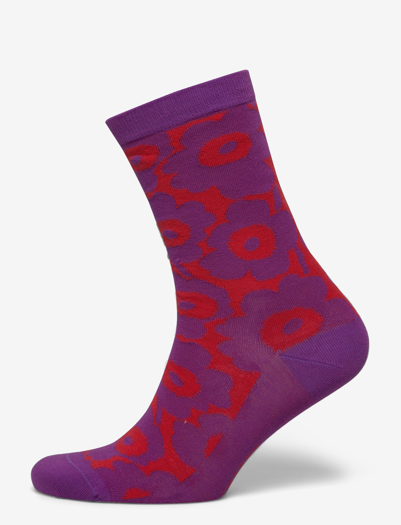 Marimekko - LINJAUS UNIKKO - vanliga strumpor - violet, red - 0