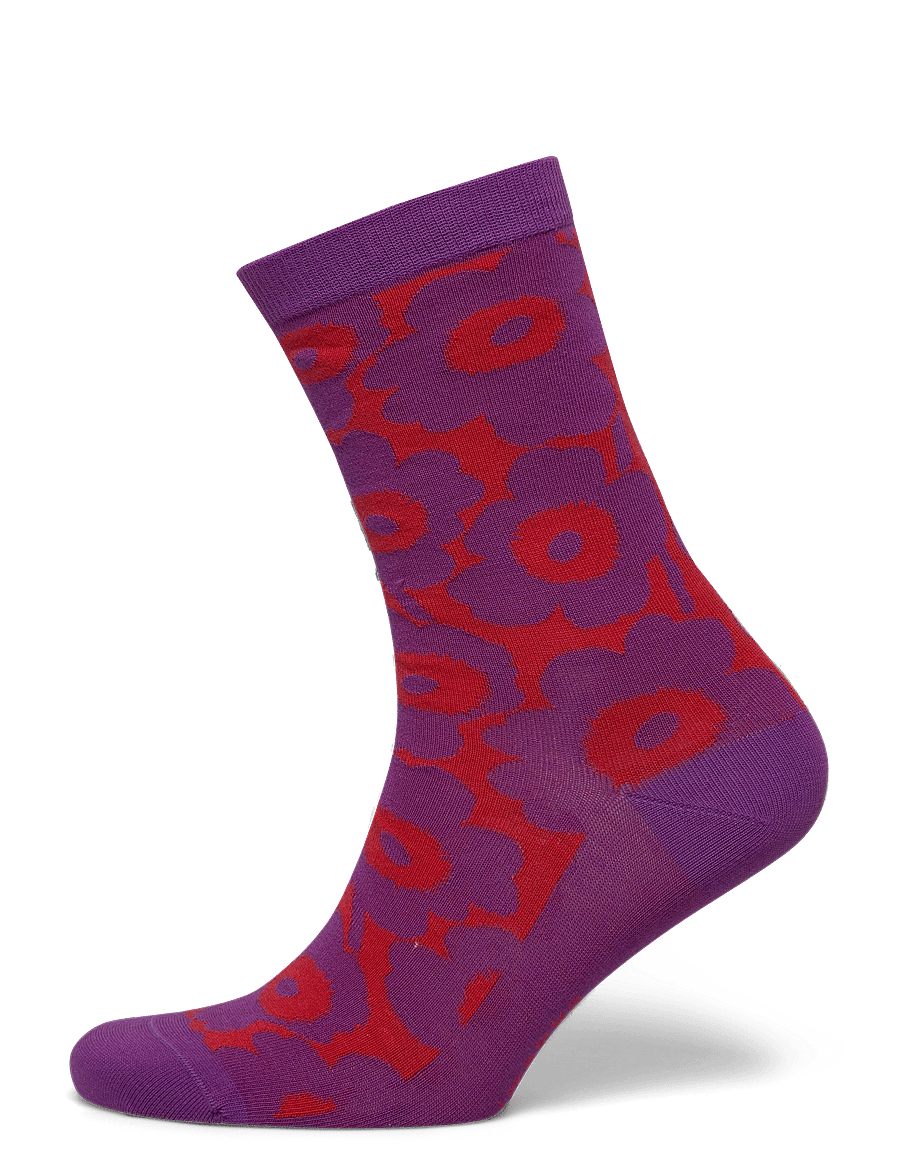 Marimekko - LINJAUS UNIKKO - strümpfe - violet, red - 0