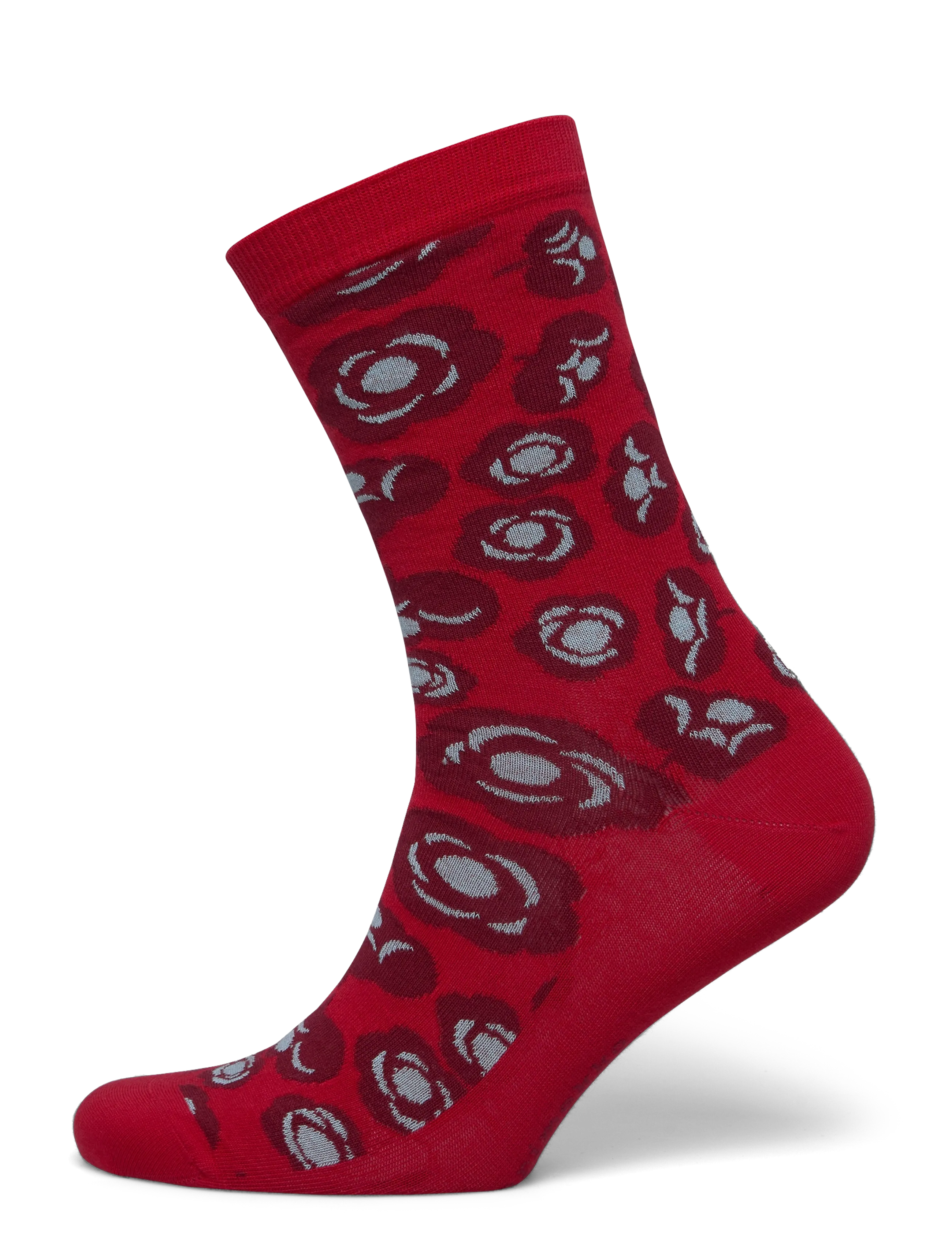 Marimekko LINJAUS TUMMA - Almindelige strømper - RED, DARK RED, MINT / red