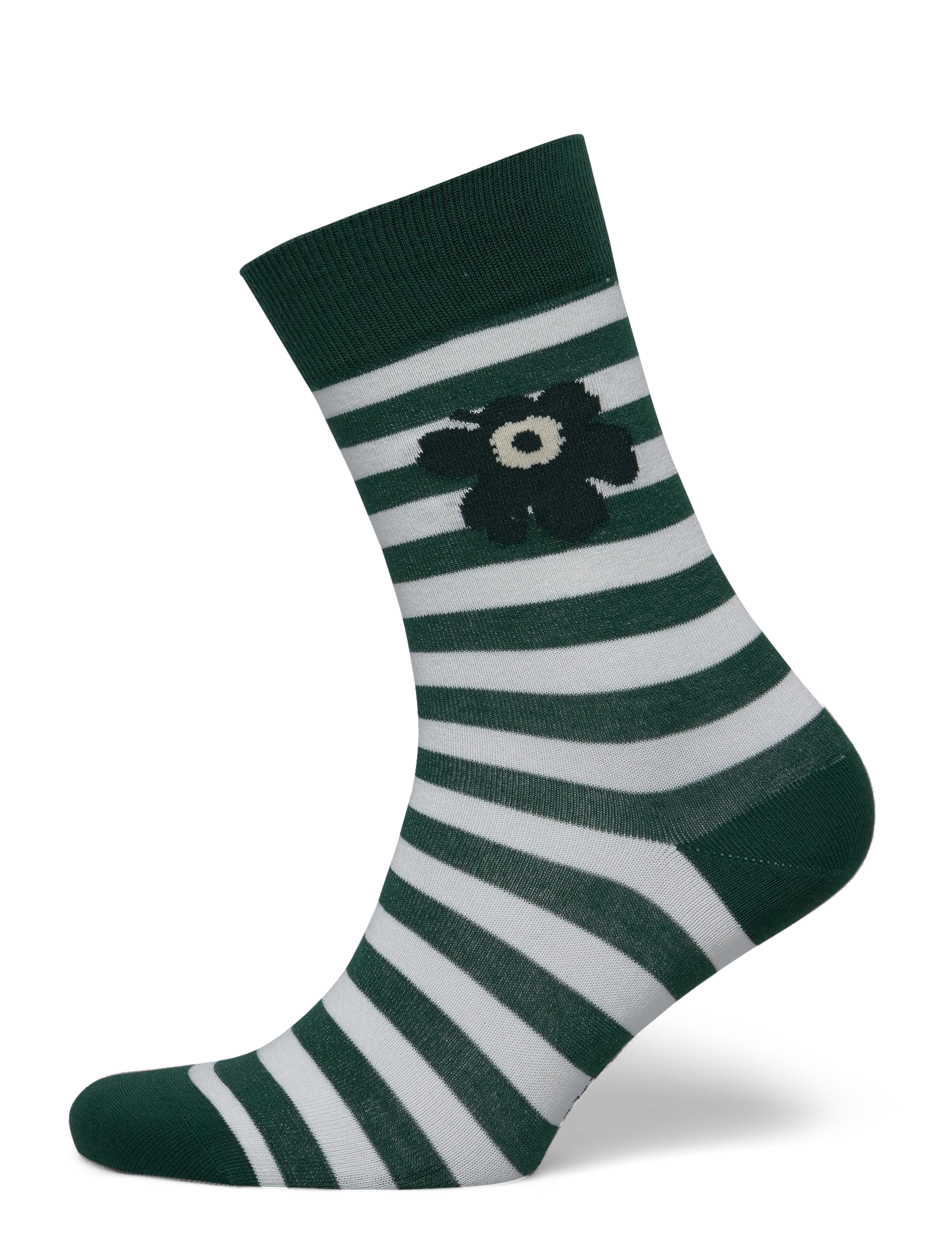 Marimekko KASVAA TASARAITA UNIKKO - Unterwäsche - DARK GREEN, OFF WHITE / green