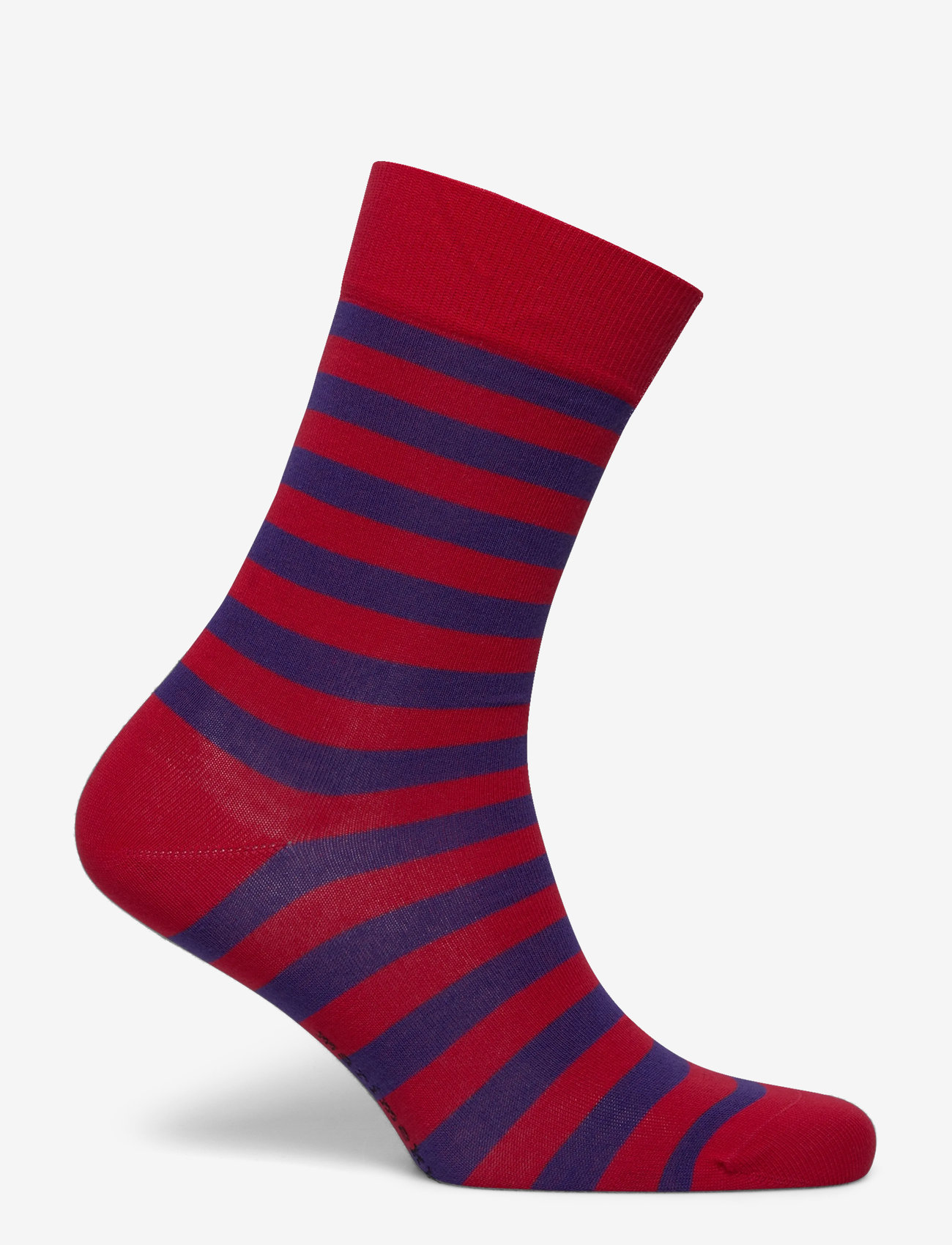 Marimekko - KASVAA TASARAITA UNIKKO - regular socks - red, dark blue, white - 1