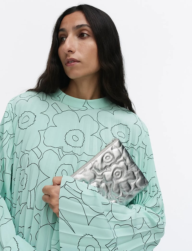 Marimekko - POUCH BAG UNIKKO - travel accessories - silver - 0