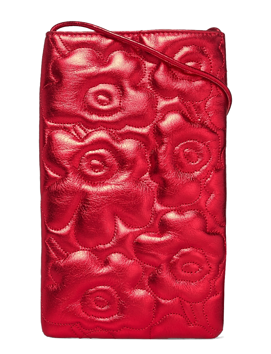 Marimekko - PHONE POCKET UNIKKO - shiny red - 0