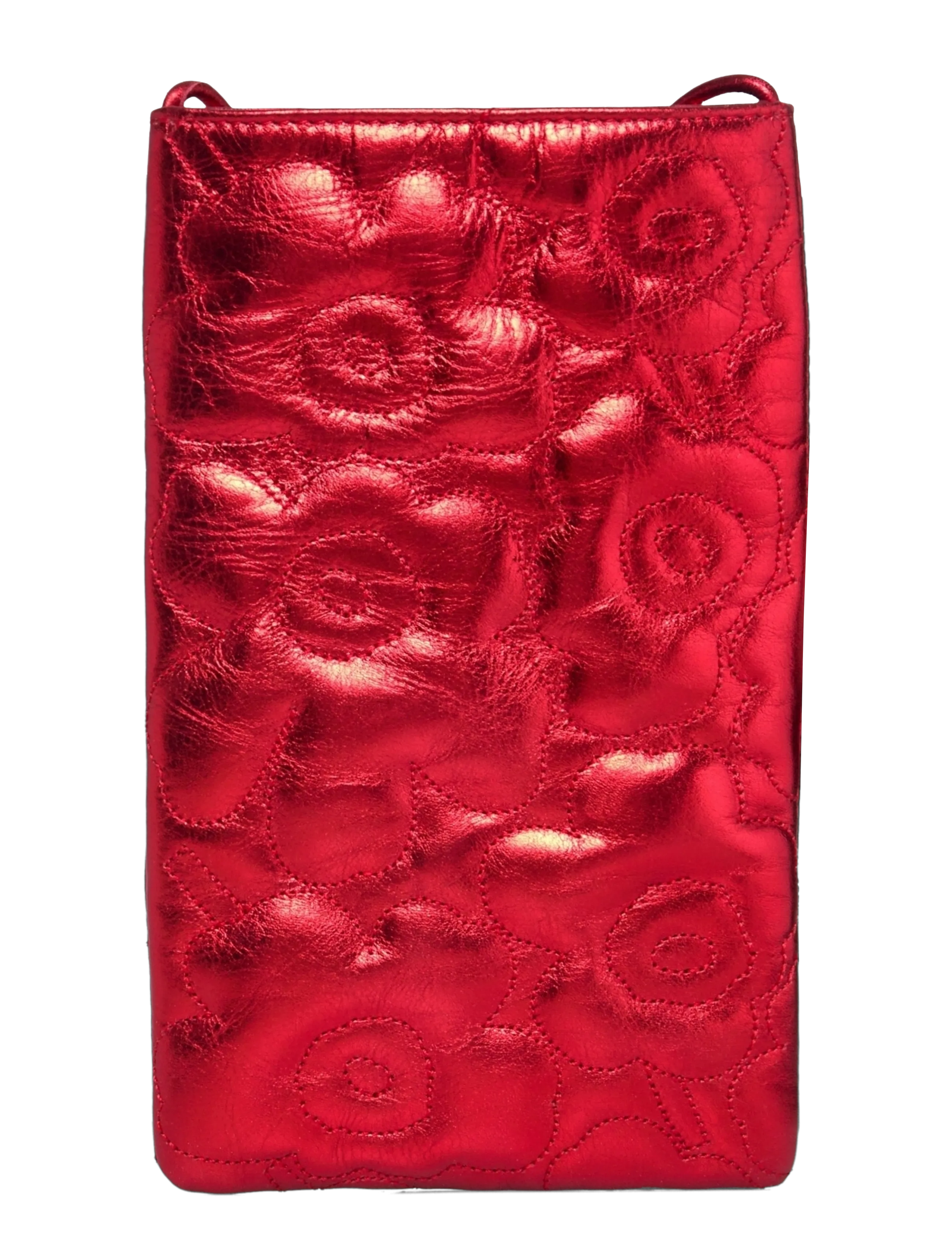 Marimekko - PHONE POCKET UNIKKO - shiny red - 1