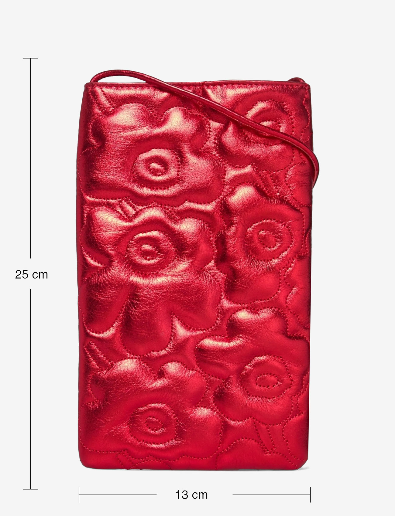 Marimekko - PHONE POCKET UNIKKO - shiny red - 3