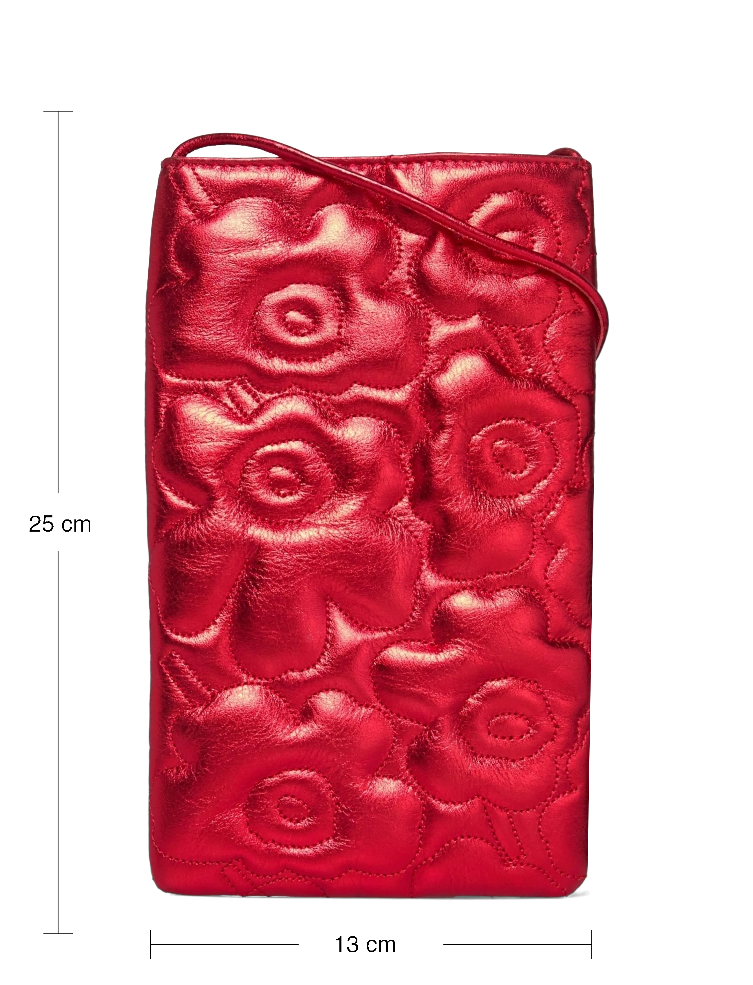 Marimekko - PHONE POCKET UNIKKO - shiny red - 3