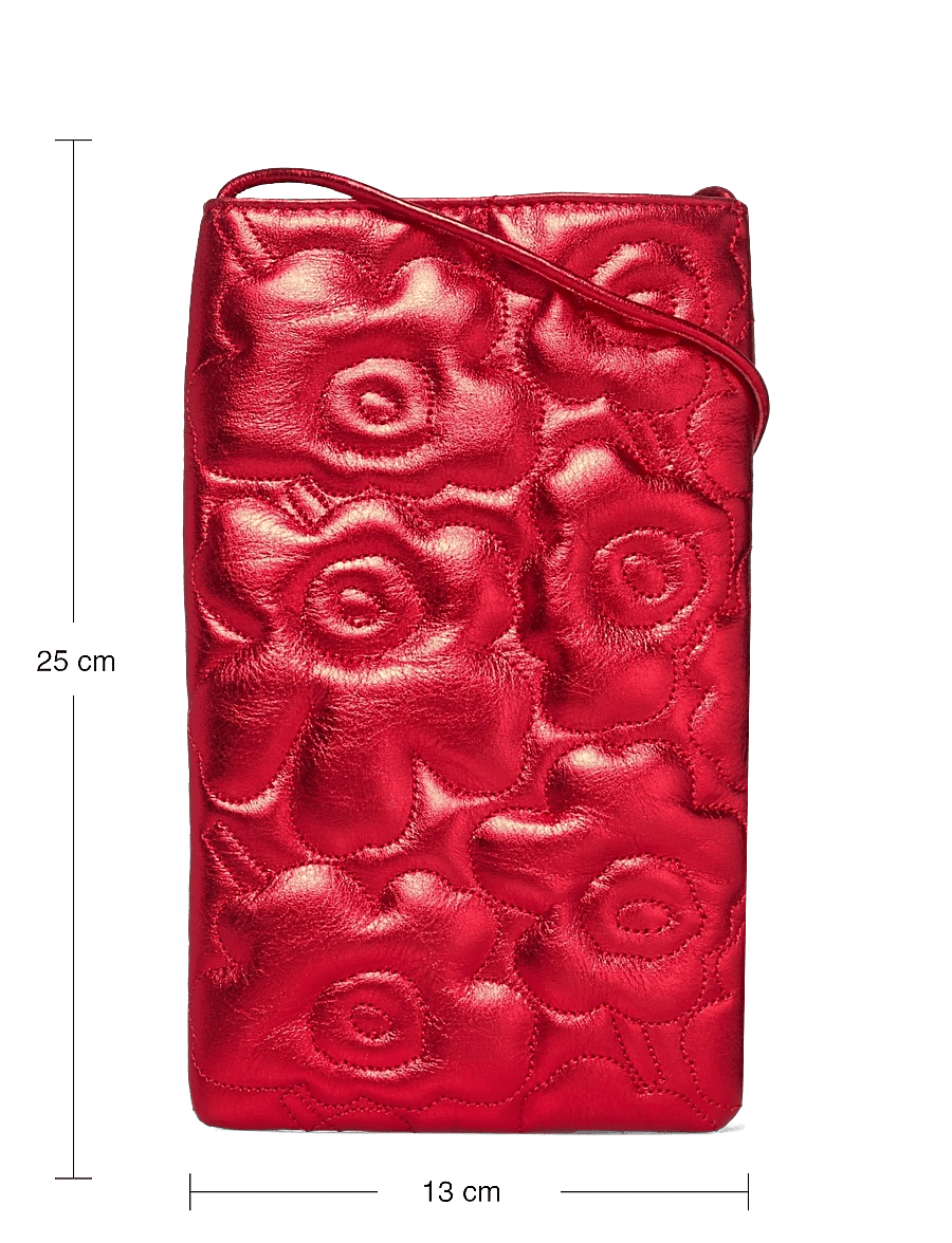 Marimekko - PHONE POCKET UNIKKO - shiny red - 3