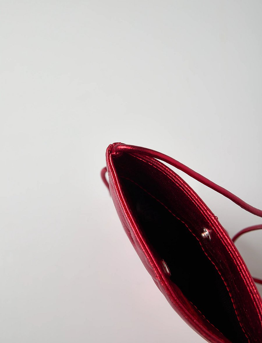 Marimekko - PHONE POCKET UNIKKO - shiny red - 4