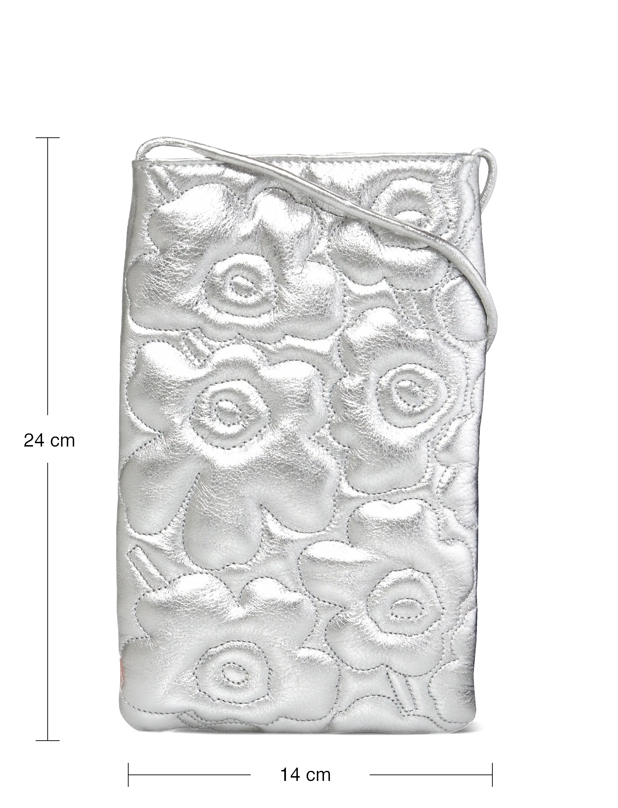 Marimekko - PHONE POCKET UNIKKO - silver - 4