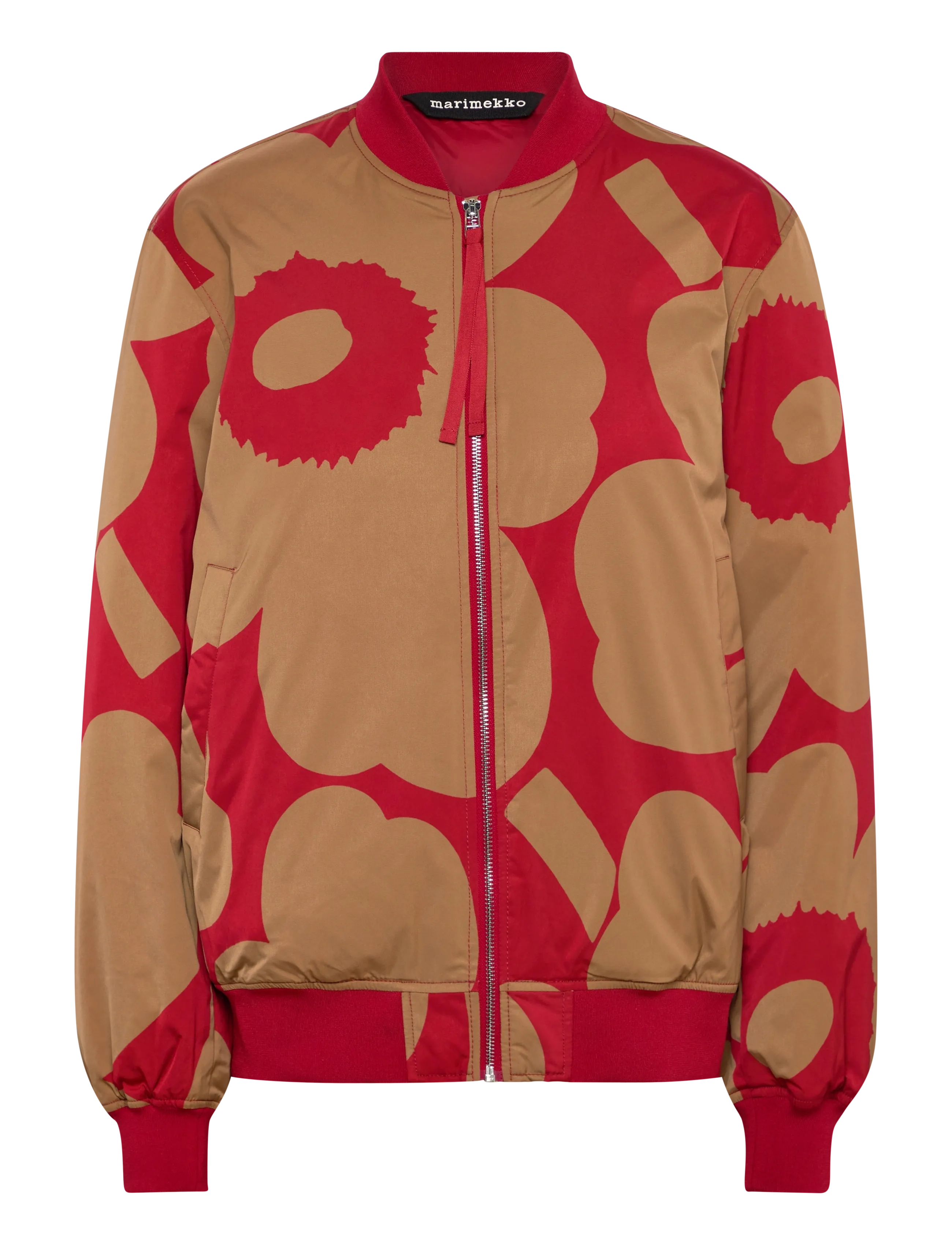 Marimekko BLOSSA UNIKKO - Vaatteet - RED, BROWN / red