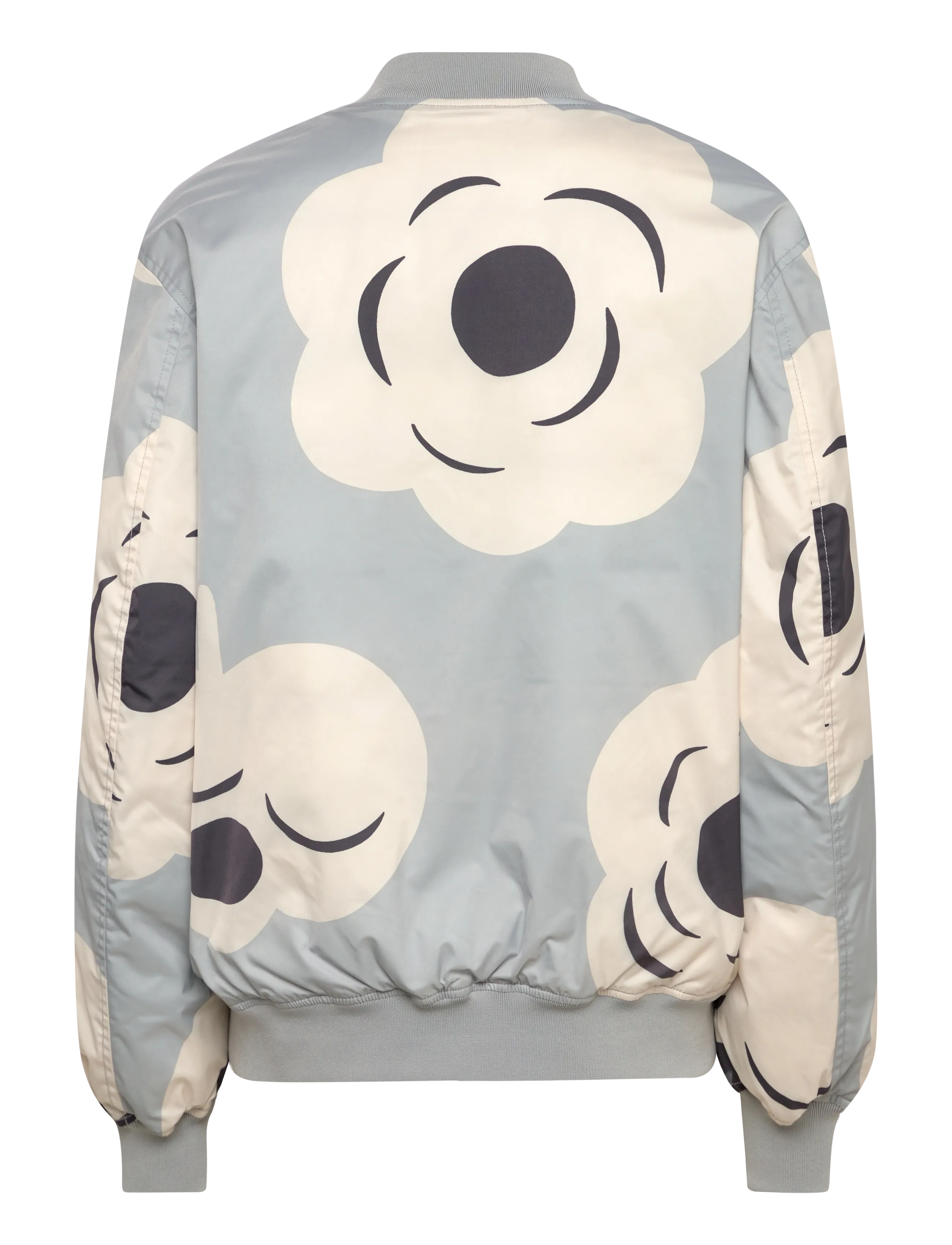 Marimekko - BLOSSA TUMMA - bomberjacken - grey, off white, dark grey - 2