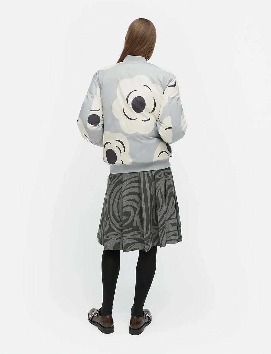 Marimekko - BLOSSA TUMMA - frühlingsjacken - grey, off white, dark grey - 3
