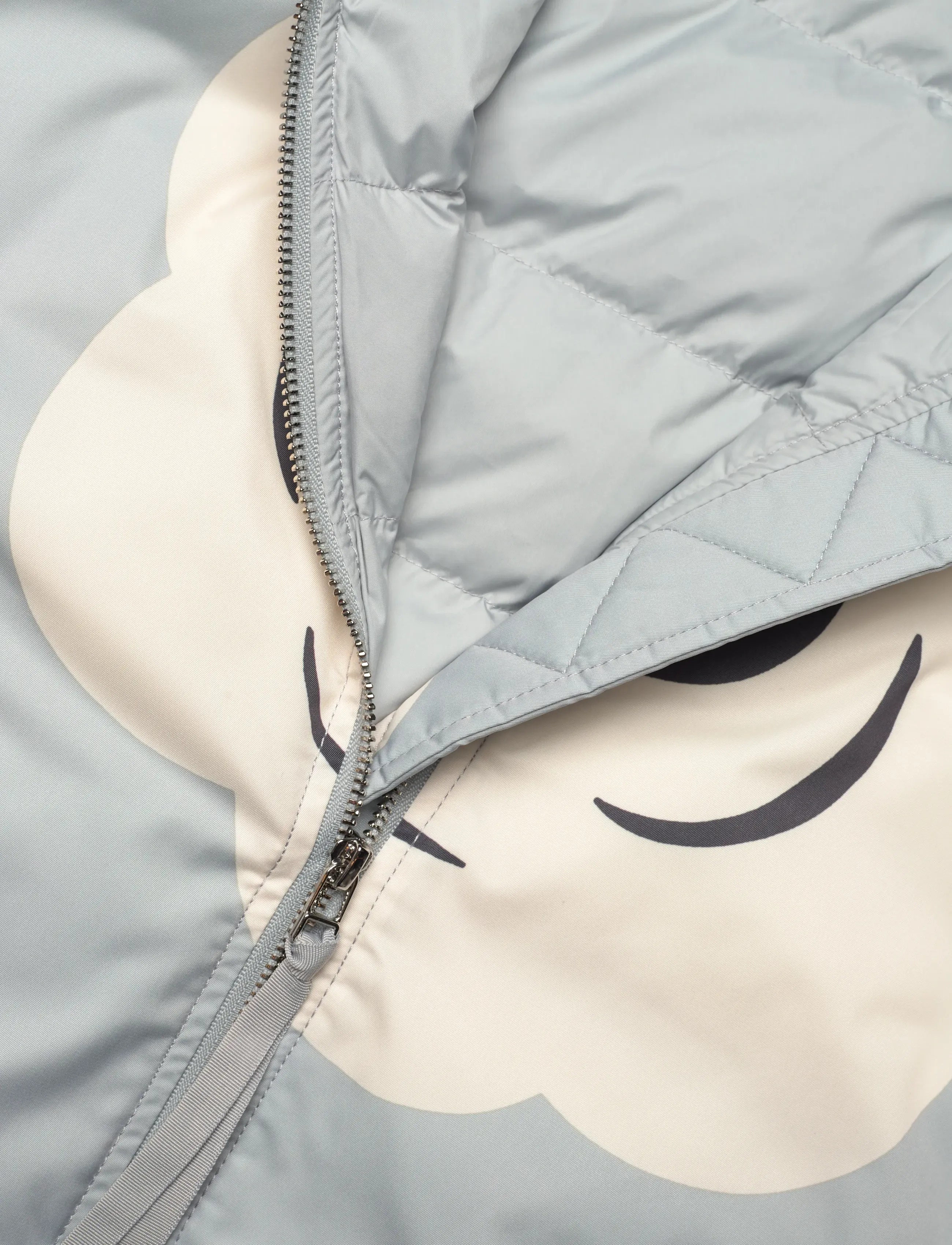 Marimekko - BLOSSA TUMMA - bomberjacken - grey, off white, dark grey - 5