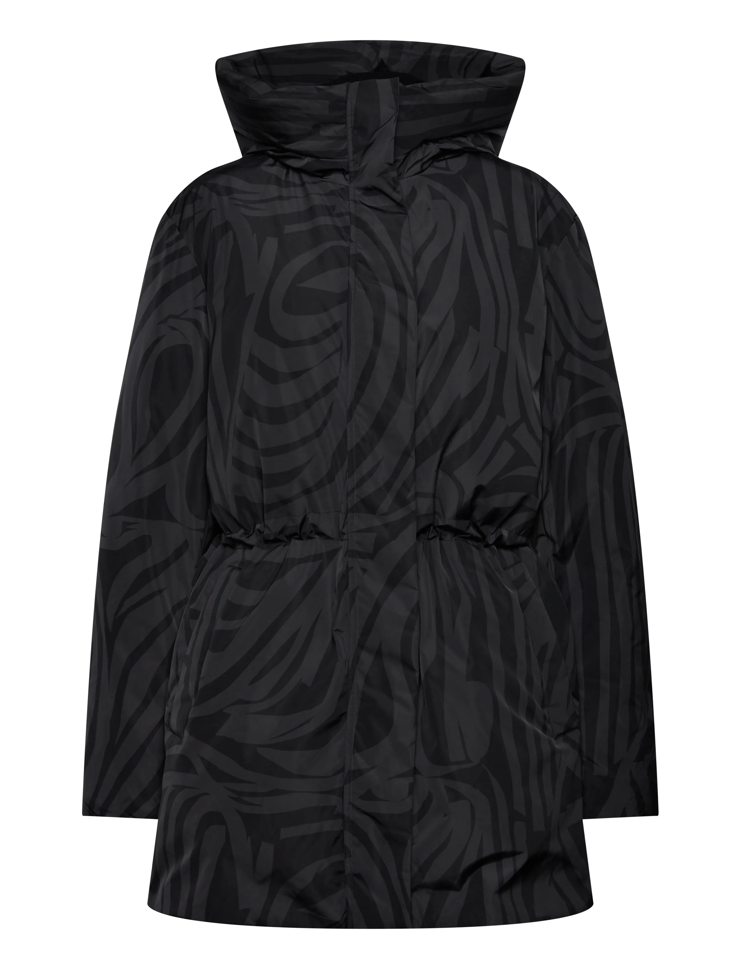 MARIMEKKO Käännös Jokuraita Schwarz - L - Damen