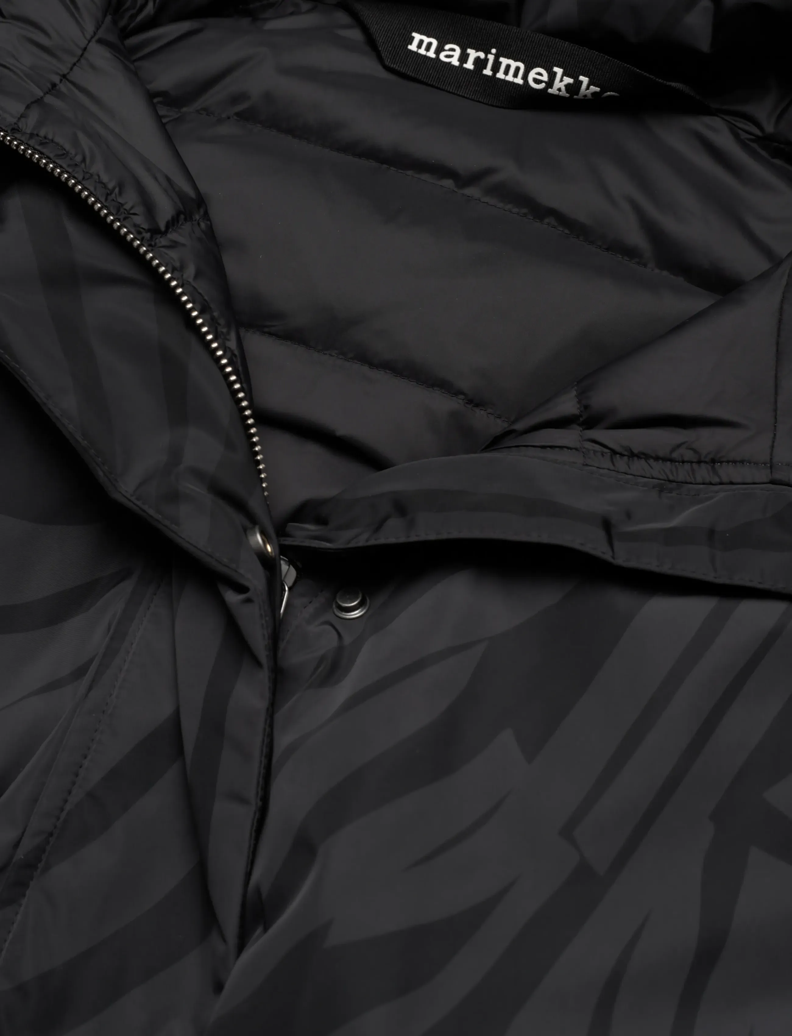 Marimekko - KÄÄNNÖS JOKURAITA - parkas - black, dark grey - 5
