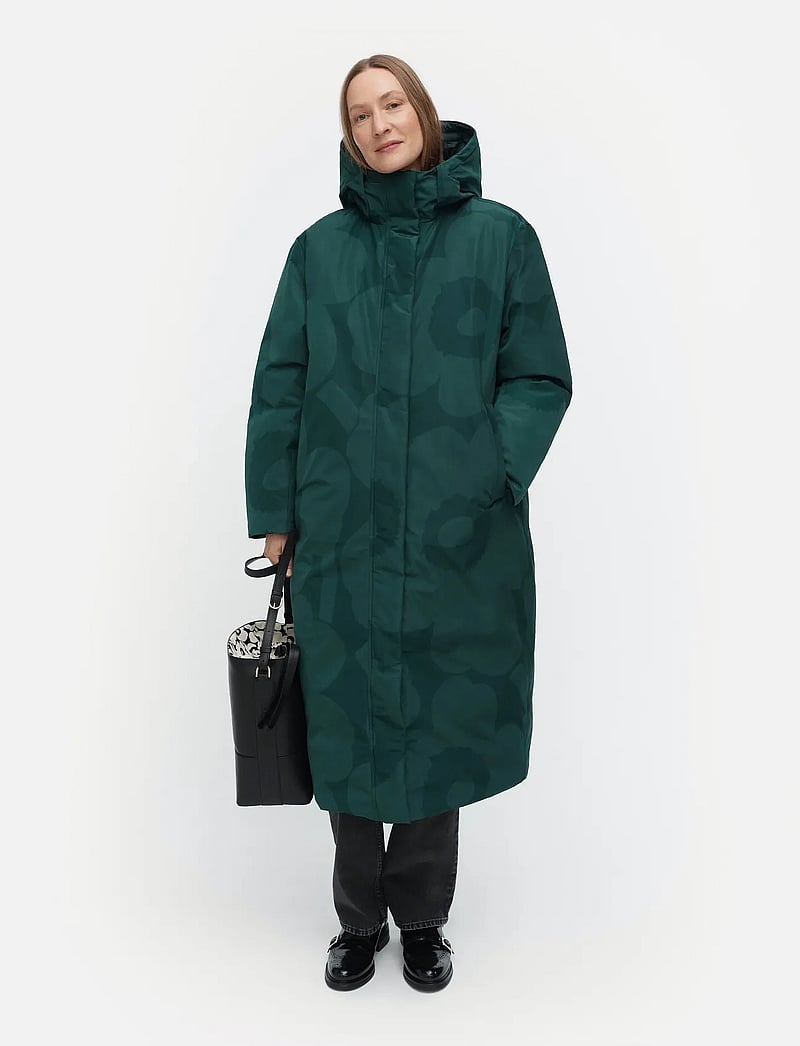 Marimekko - TAIOTTU UNIKKO - dark green, green - 0
