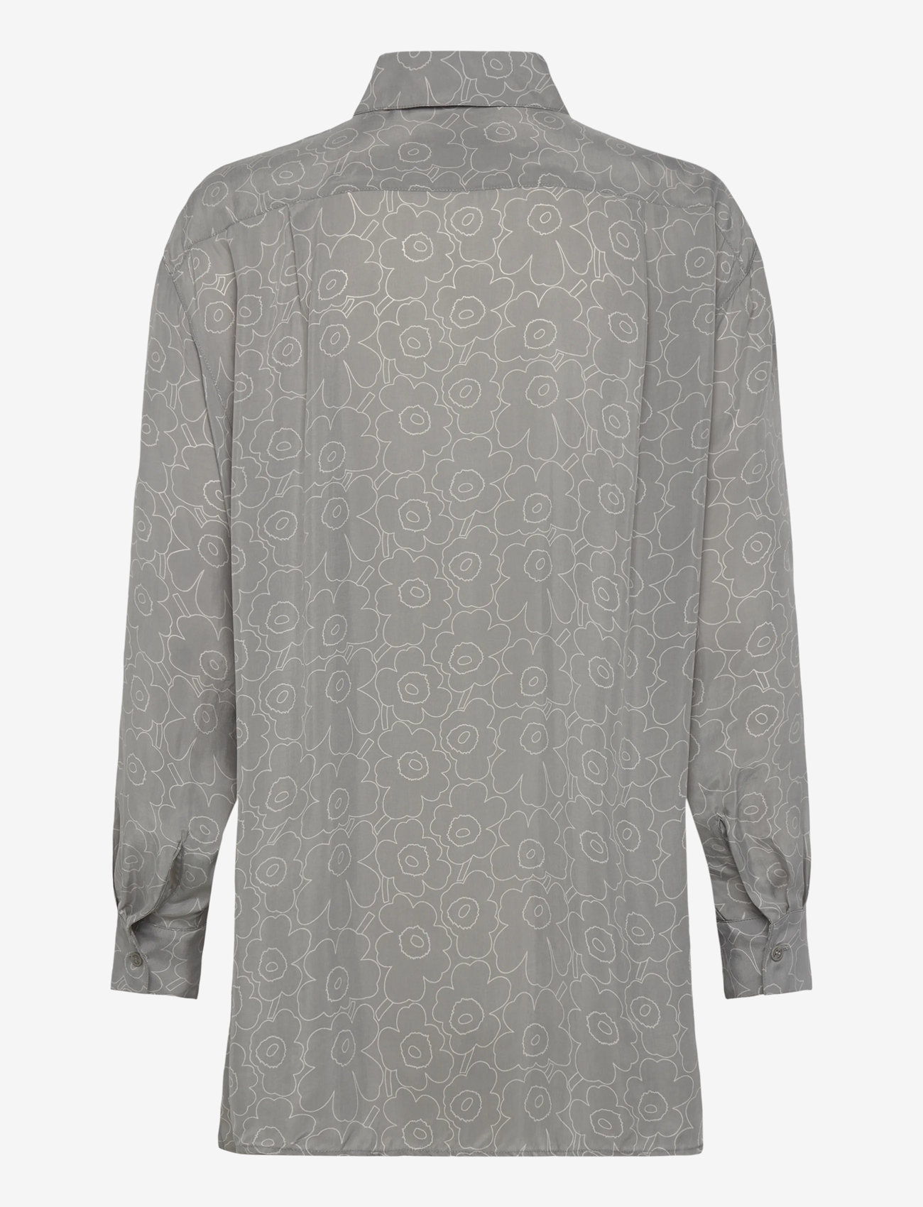 Marimekko - RUNSAS PIIRTO UNIKKO - denimskjorter - grey, light grey - 2