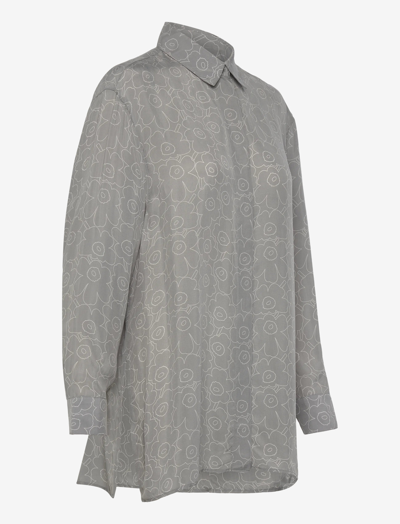 Marimekko - RUNSAS PIIRTO UNIKKO - denimskjorter - grey, light grey - 4