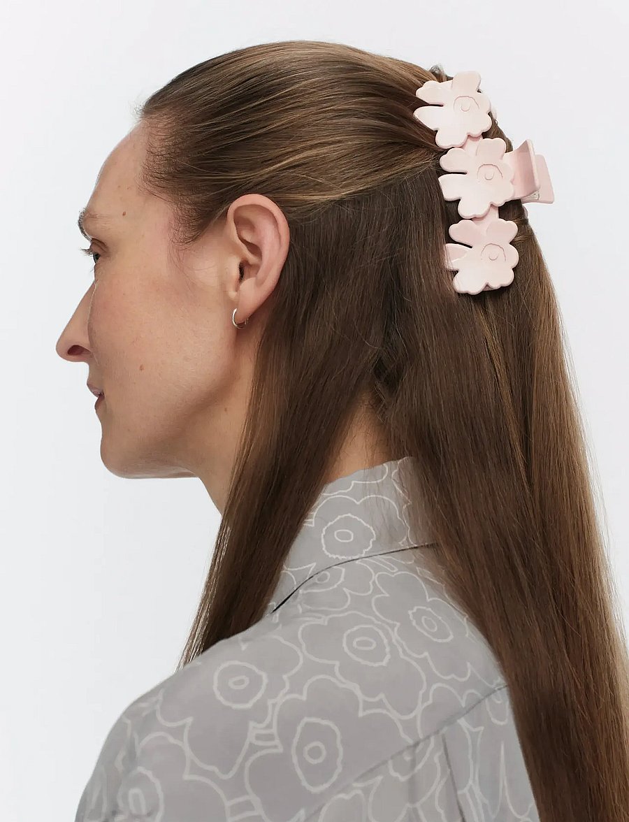 Marimekko - MINI UNIKKO HAIR CLIP - haarkrallen - light pink - 0