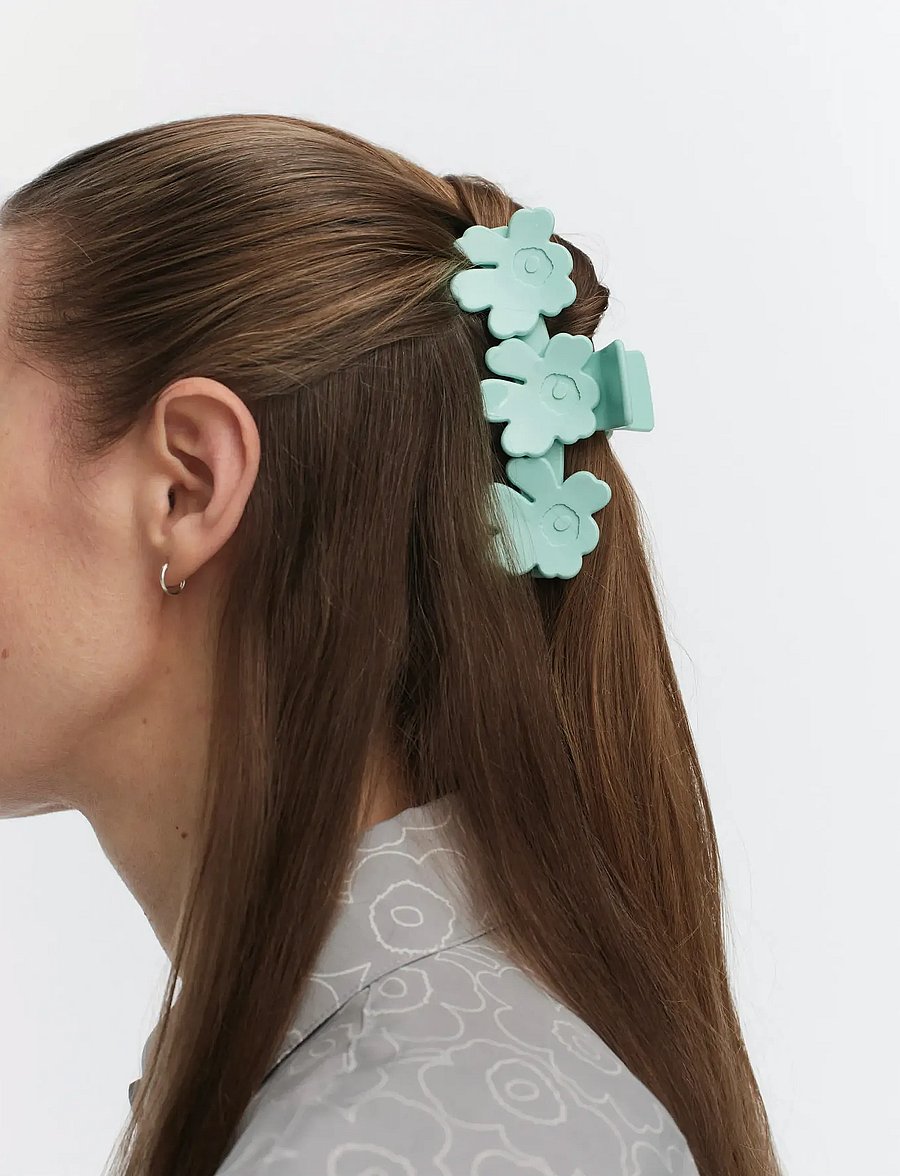 Marimekko - MINI UNIKKO HAIR CLIP - hårklämmor - mint - 0