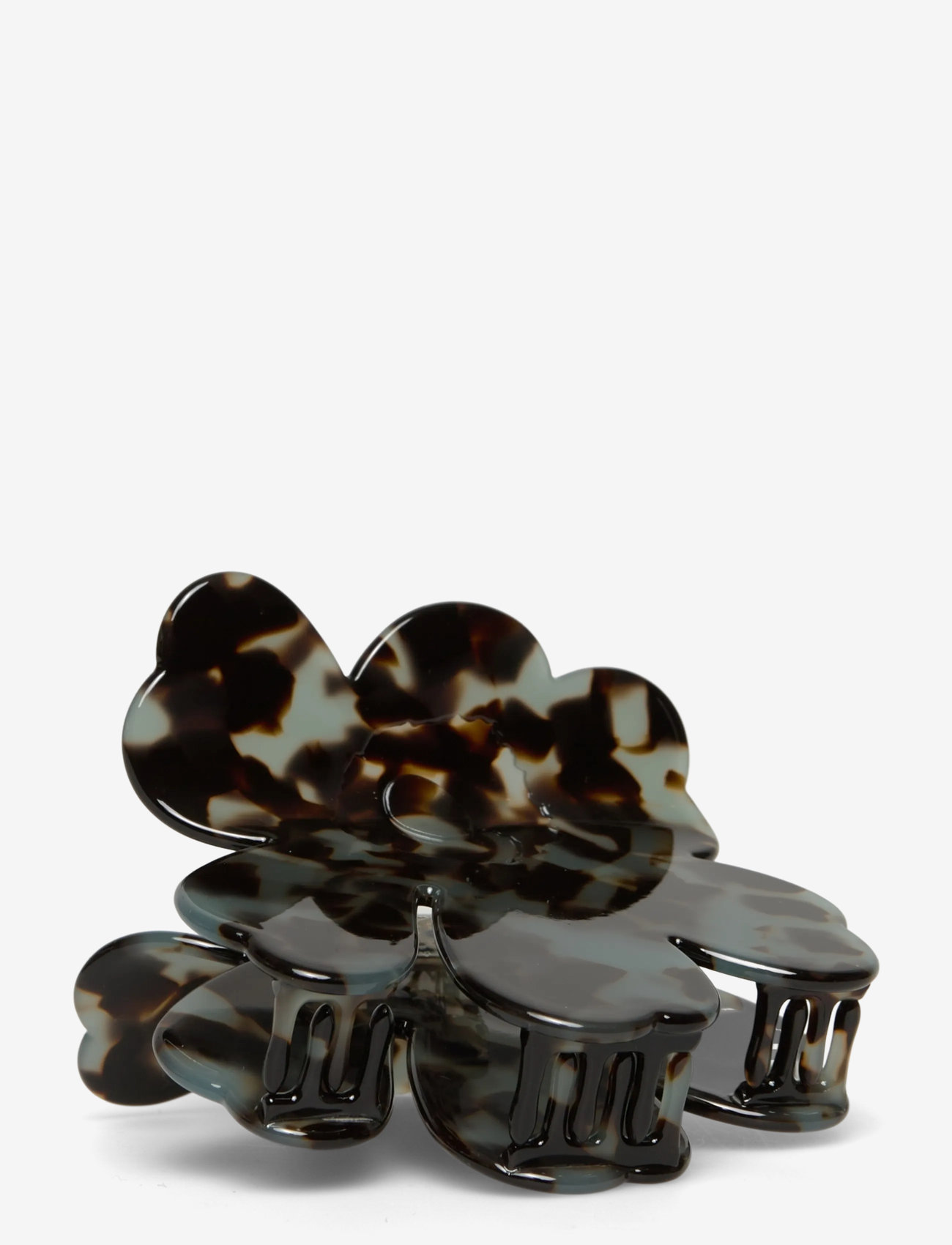 Marimekko - UNIKKO HAIR CLIP LARGE - hårklämmor - black, grey - 2