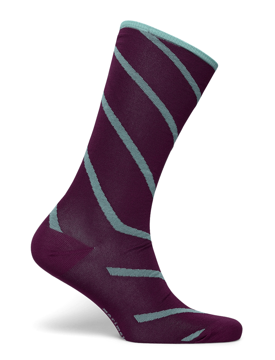 Marimekko - SISSI BASSO - vanliga strumpor - dark violet, mint - 1