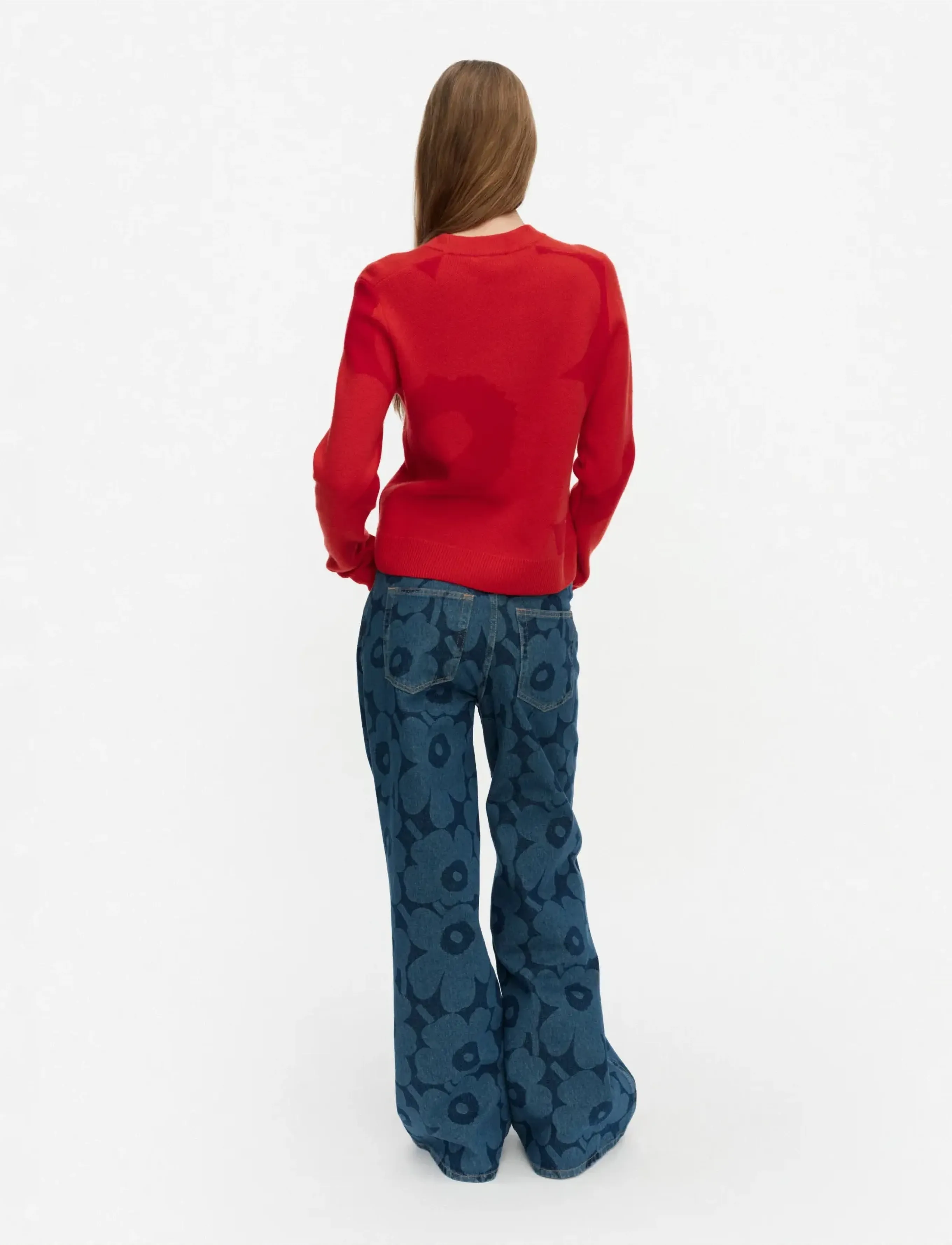 Marimekko - AUKIO UNIKKO - swetry - red - 3