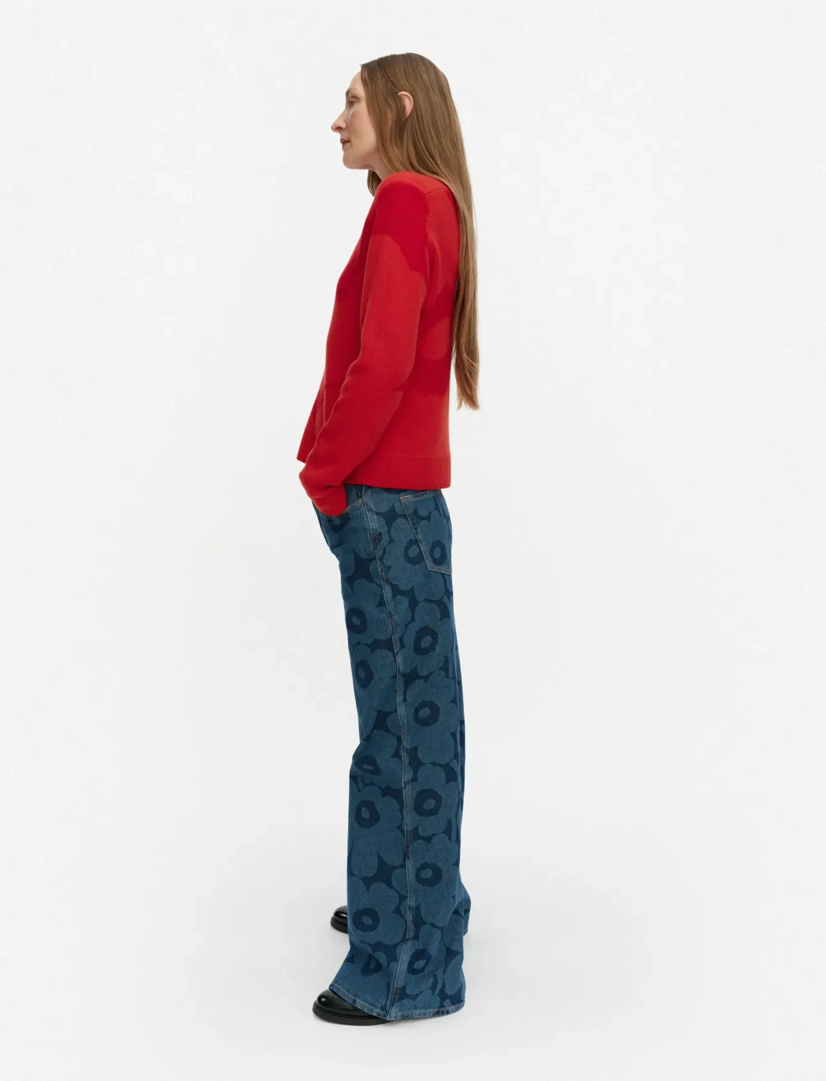 Marimekko - AUKIO UNIKKO - swetry - red - 4
