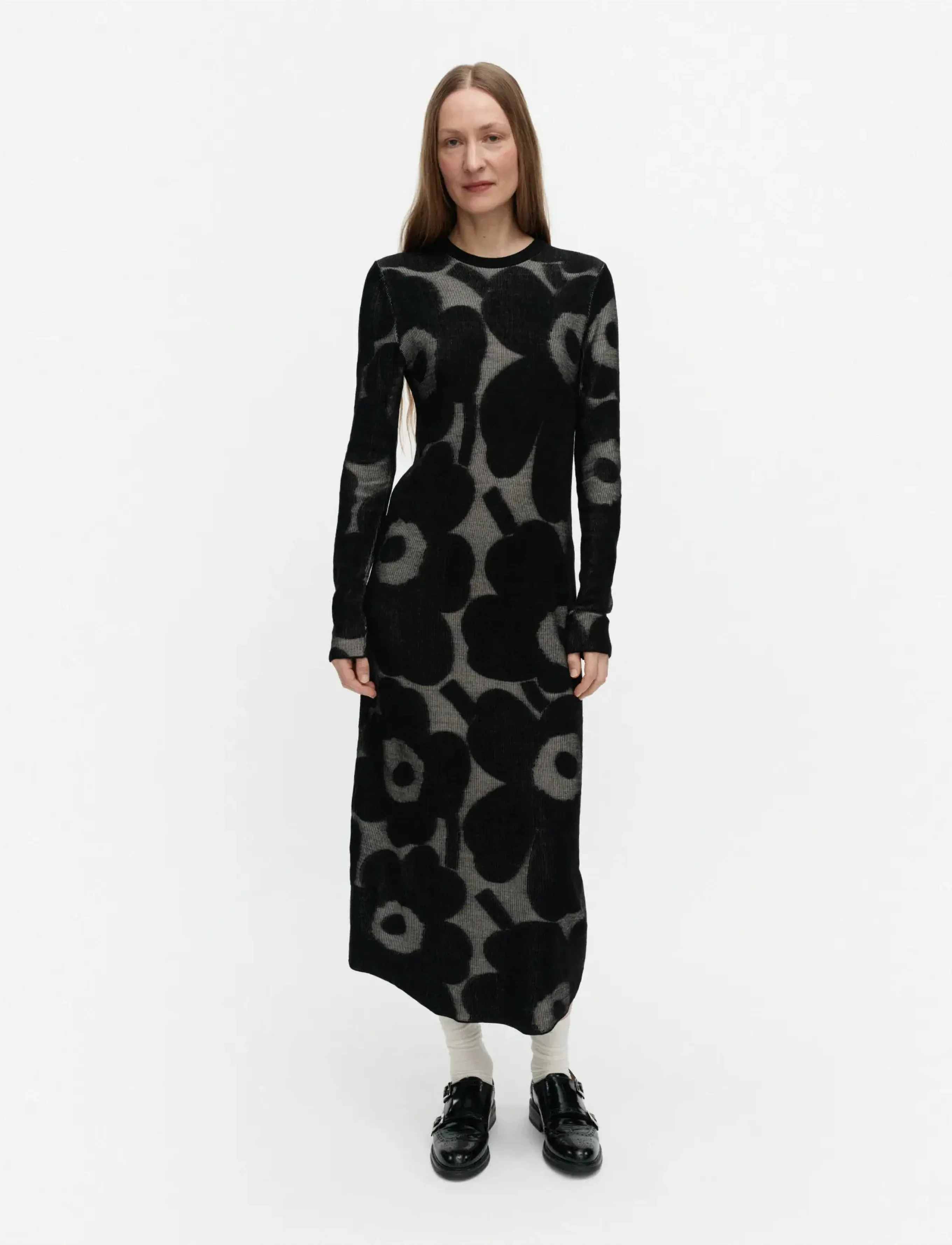 Marimekko LAATIA UNIKKO - Klänningar - BLACK, LIGHT PINK / black