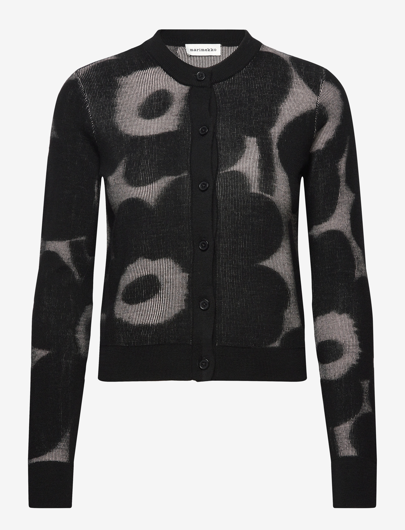 Marimekko - INNOITTAA UNIKKO - cardigans - black, light pink - 1
