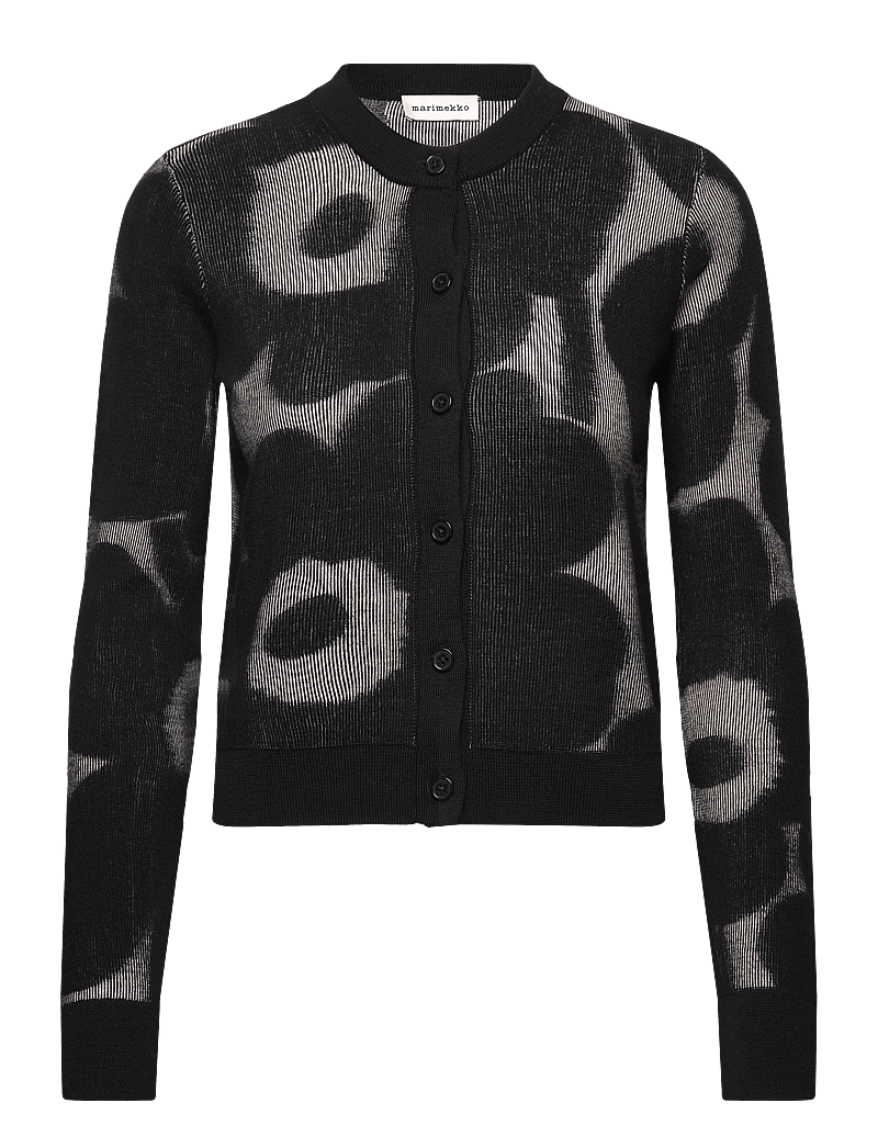 Marimekko - INNOITTAA UNIKKO - cardigans - black, light pink - 1