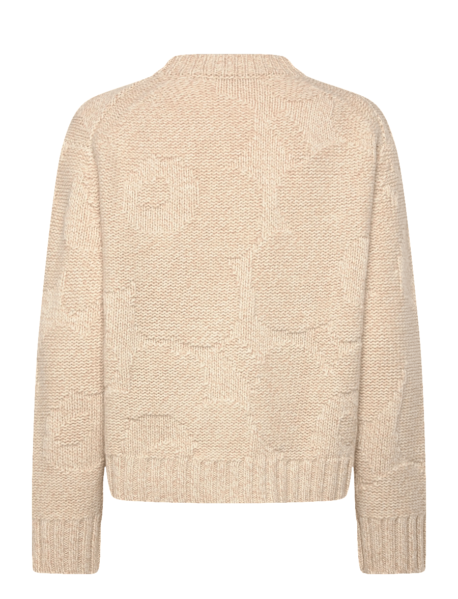 Marimekko - VAINU UNIKKO - stickade tröjor - beige melange - 2