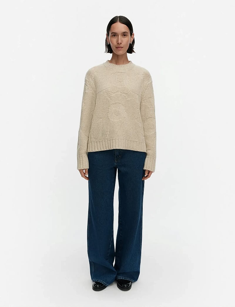 Marimekko - VAINU UNIKKO - pullover - beige melange - 0