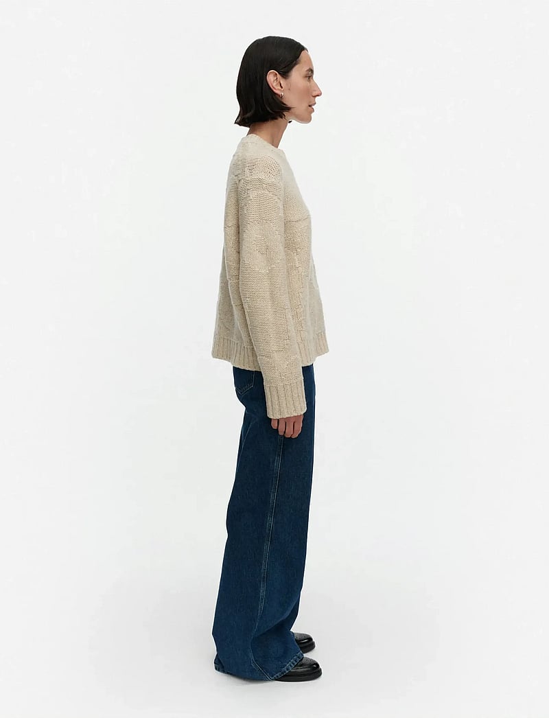 Marimekko - VAINU UNIKKO - pullover - beige melange - 4