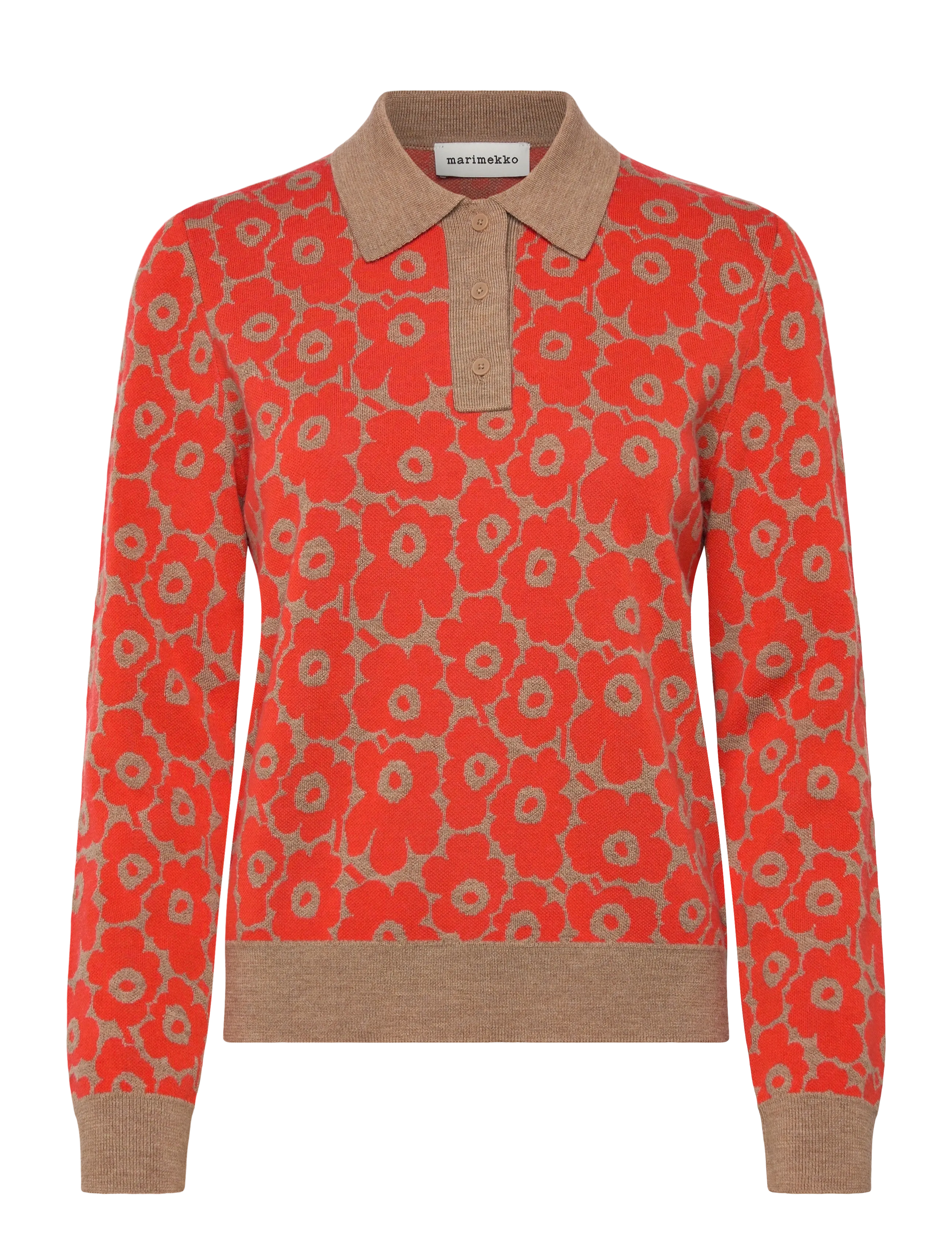 MARIMEKKO Sportti Unikko Rot - L - Damen