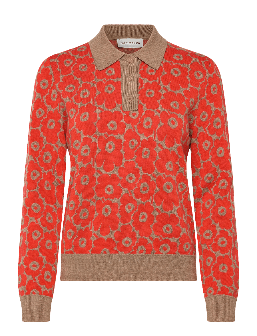 Marimekko - SPORTTI UNIKKO - sviitrid - dark orange, beige - 1