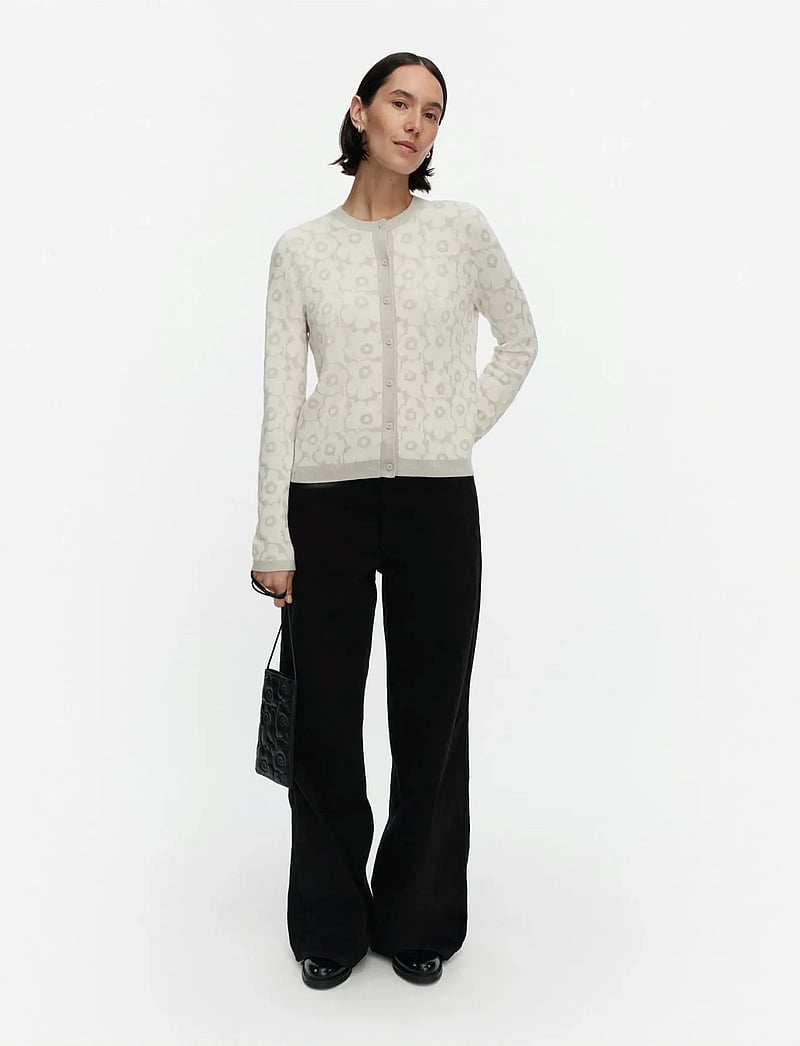 Marimekko - ARVAUS UNIKKO - cardigans - off-white, light grey - 0