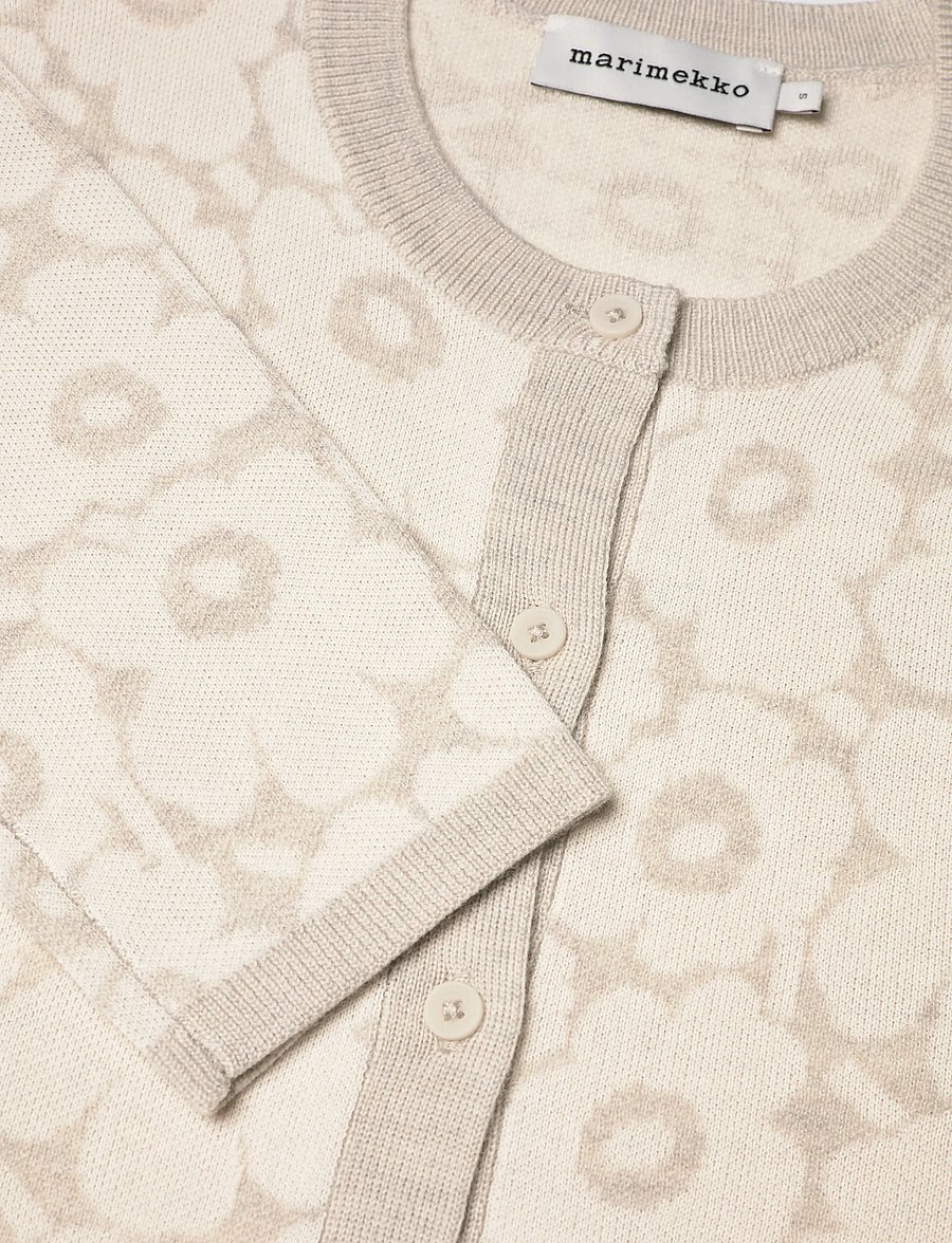 Marimekko - ARVAUS UNIKKO - kardiganid - off-white, light grey - 5