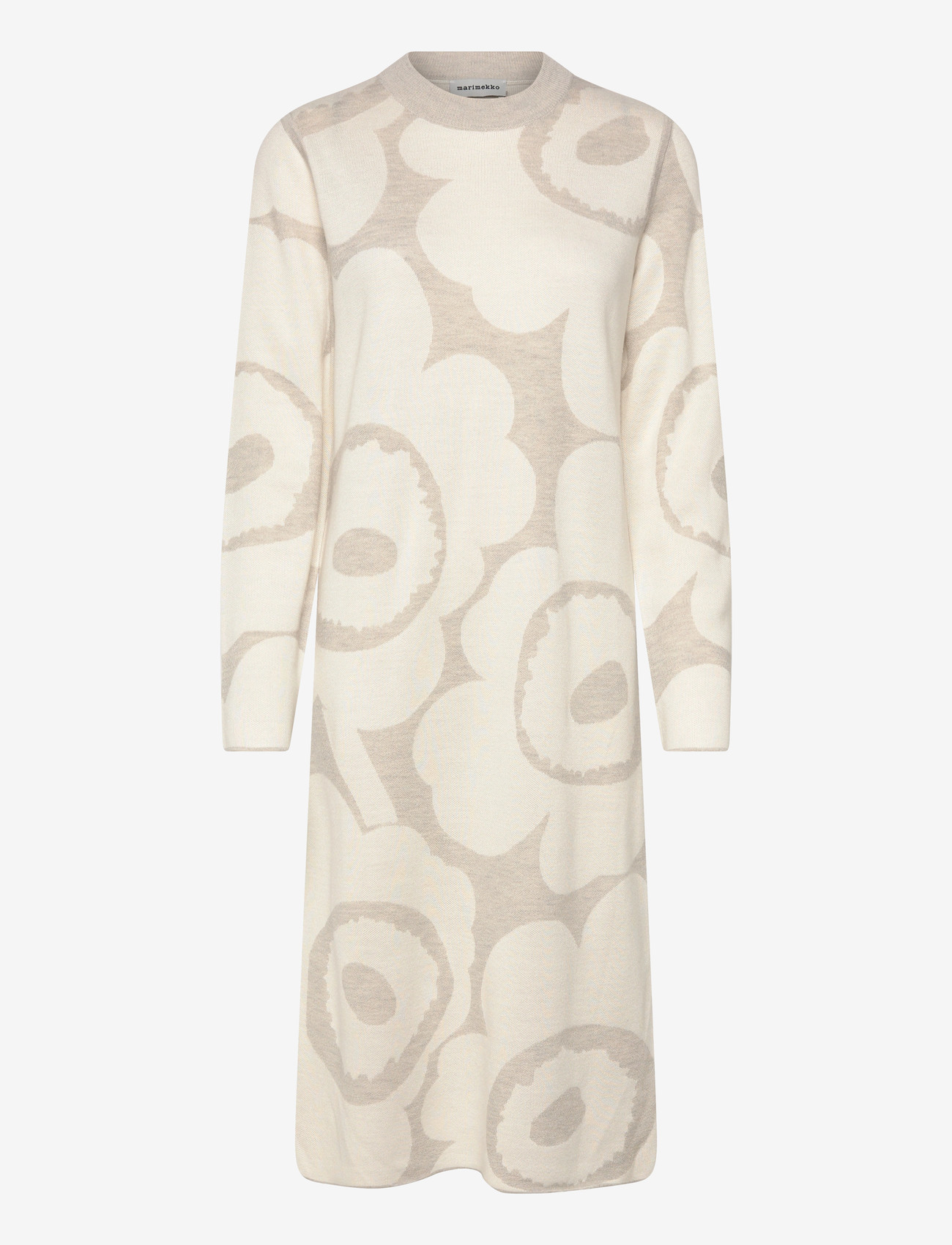 Marimekko - ENNALLAAN UNIKKO - stickade klänningar - off-white, light grey - 1