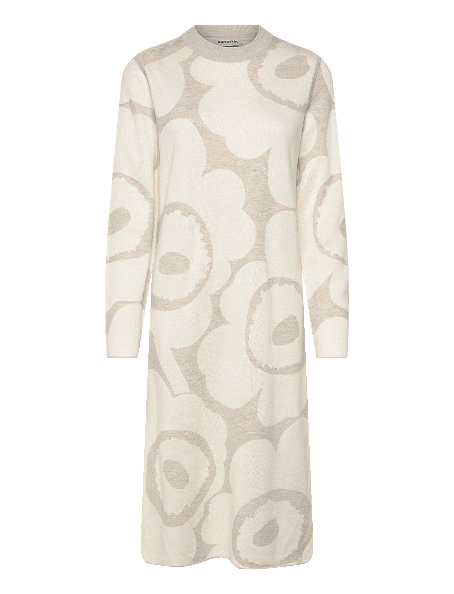 Marimekko - ENNALLAAN UNIKKO - strickkleider - off-white, light grey - 1