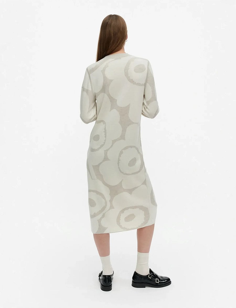 Marimekko - ENNALLAAN UNIKKO - strickkleider - off-white, light grey - 3