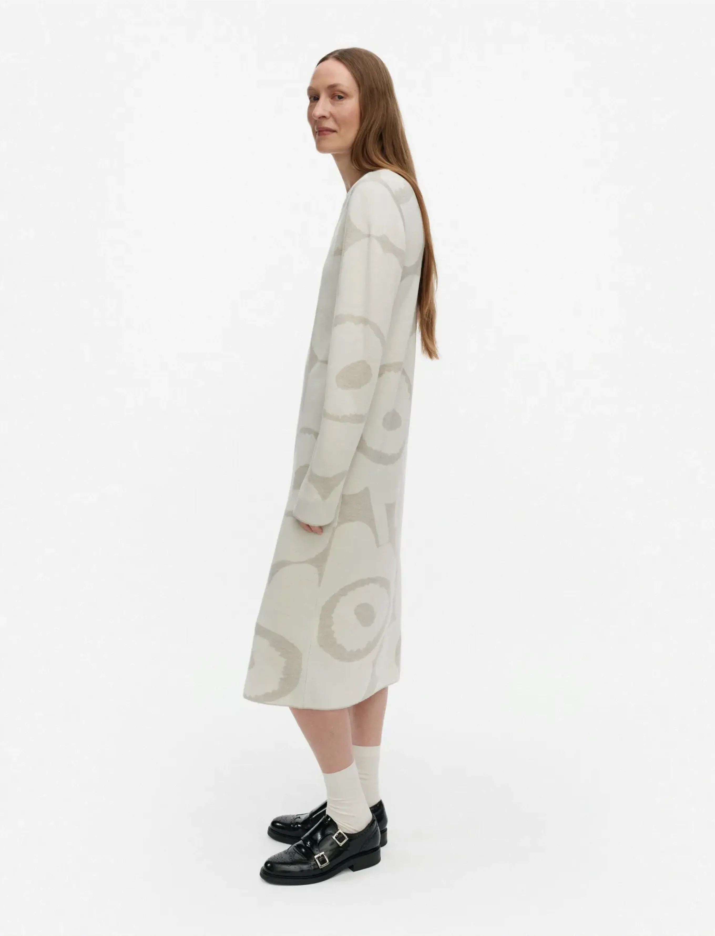 Marimekko Ennallaan Unikko stickade klänningar dam – bild 3