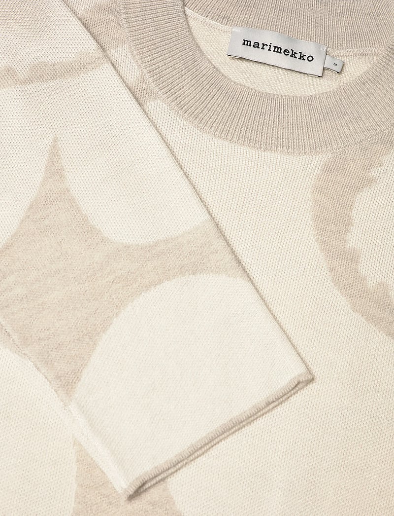 Marimekko - ENNALLAAN UNIKKO - stickade klänningar - off-white, light grey - 5