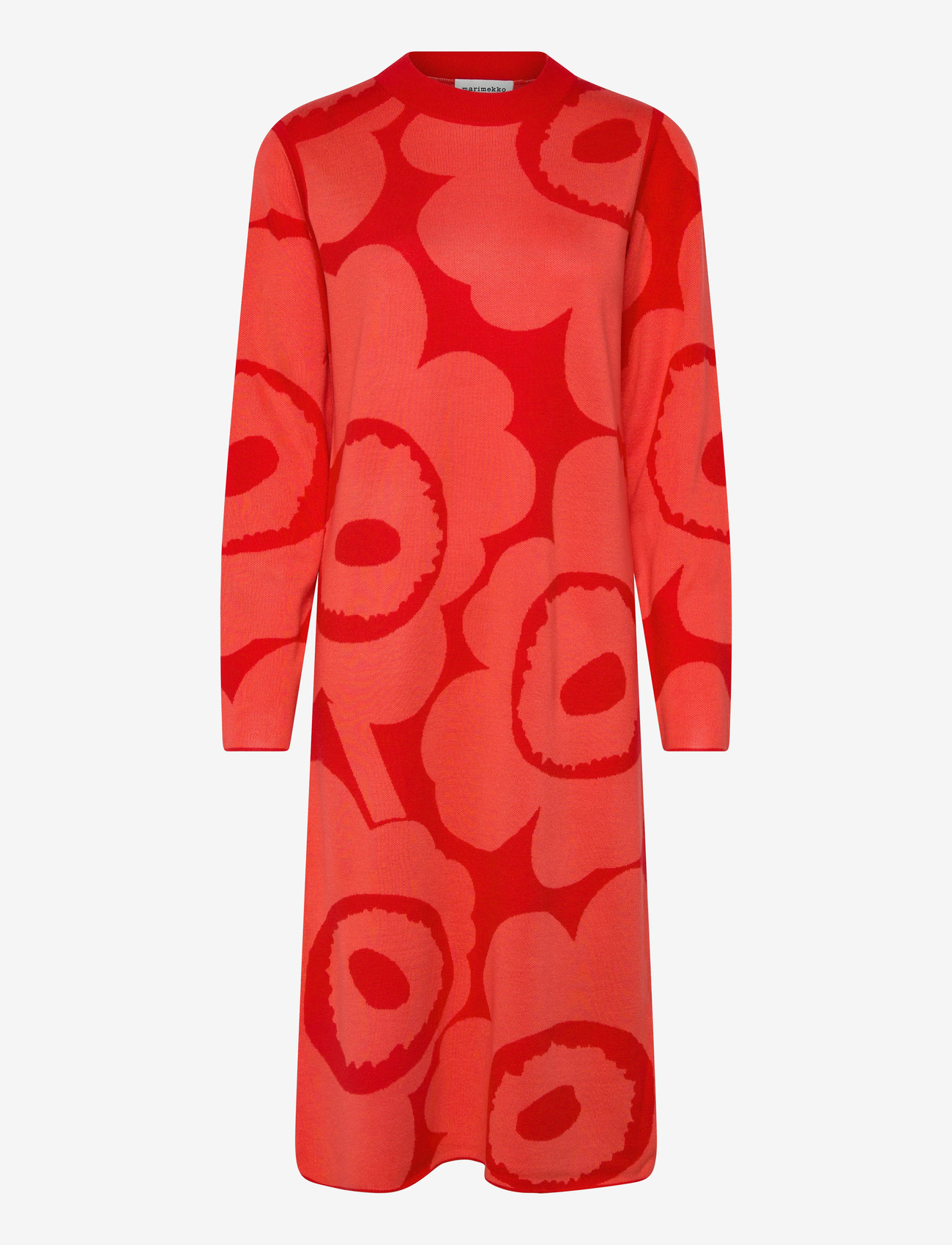 Marimekko - ENNALLAAN UNIKKO - kootud kleidid - orange, red - 1