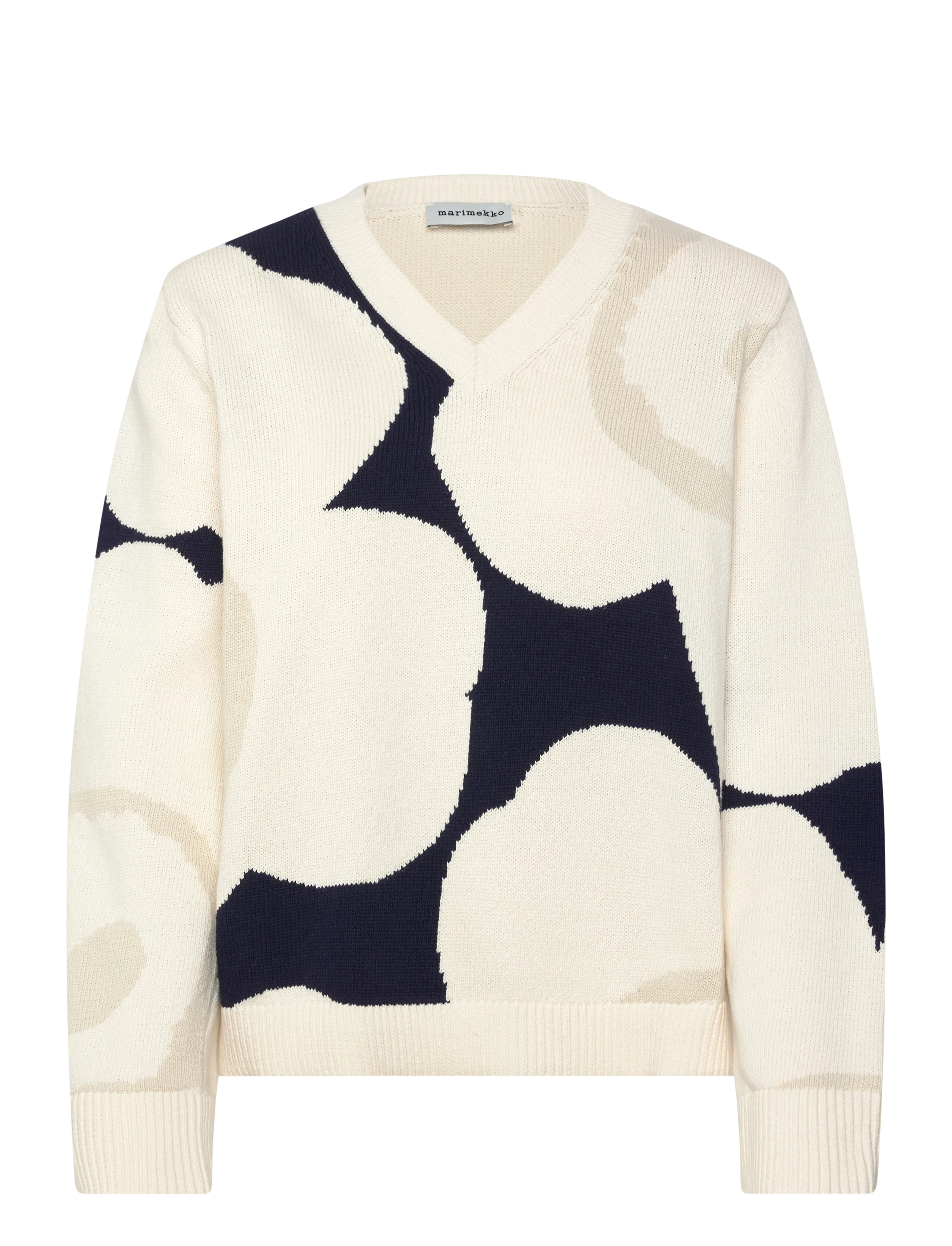 Marimekko POMPPIA UNIKKO - Trøjer - LIGHT GREY, DARK BLUE / cream