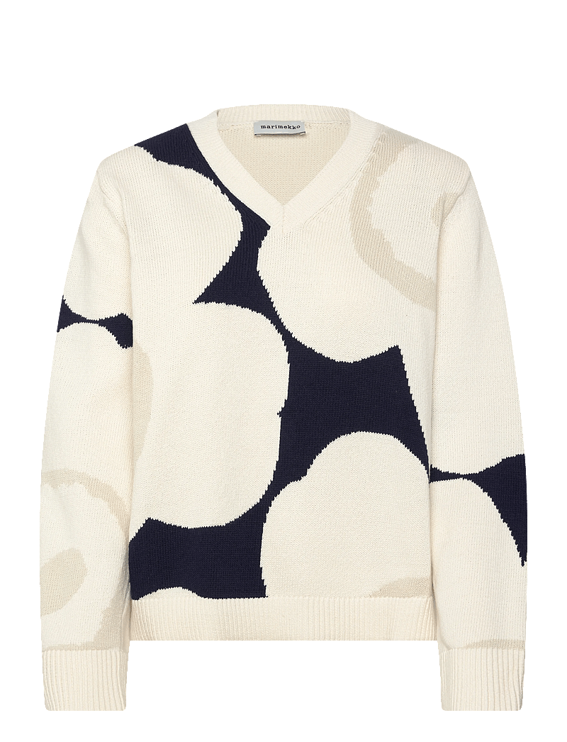 Marimekko - POMPPIA UNIKKO - tröjor - light grey, dark blue - 1