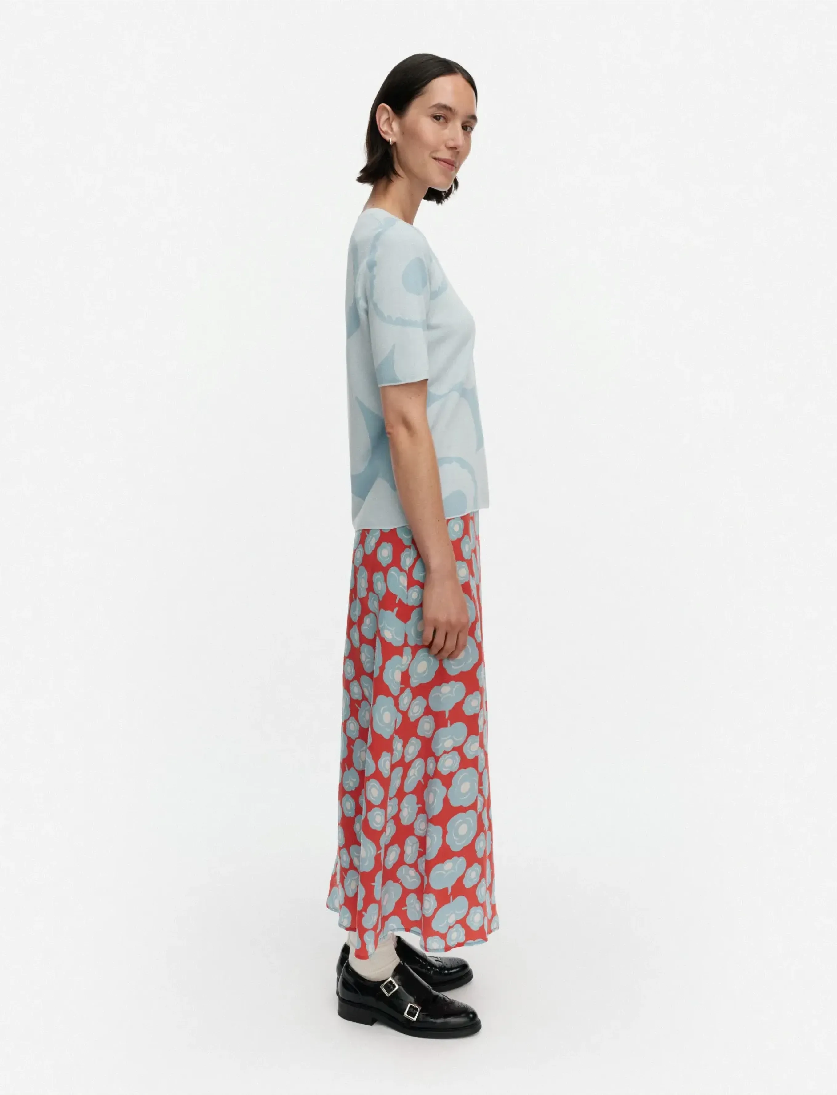 Marimekko - OLETUS UNIKKO - megztiniai - light blue, light blue - 4