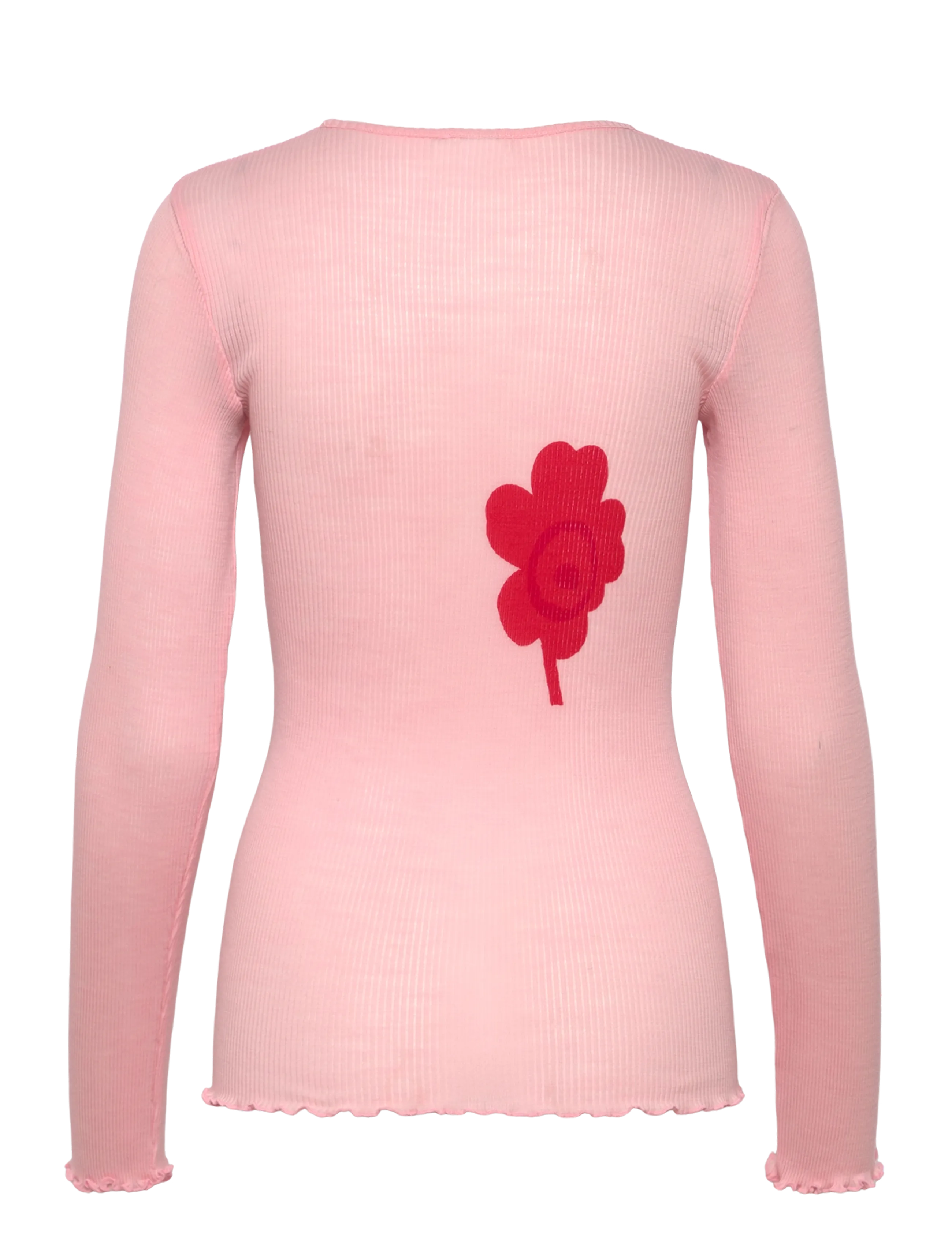 Marimekko - POLKKA UNIKKO - langærmede toppe - light pink, red - 2