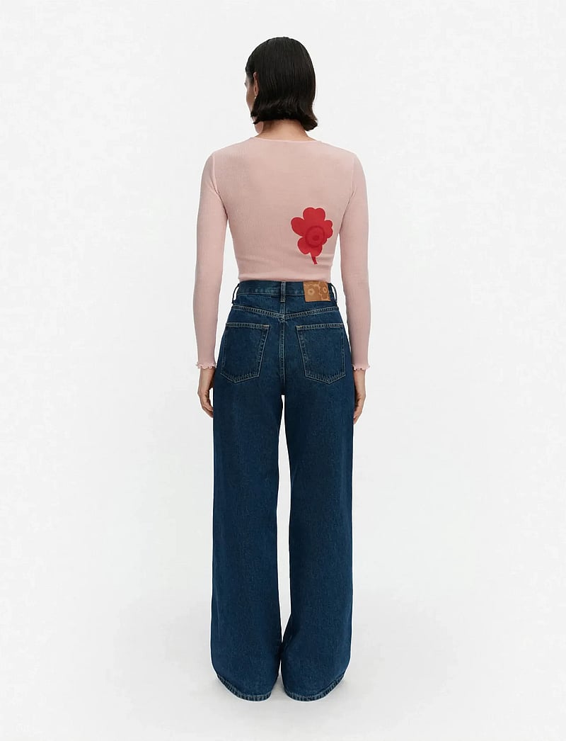 Marimekko - POLKKA UNIKKO - langärmlige tops - light pink, red - 3